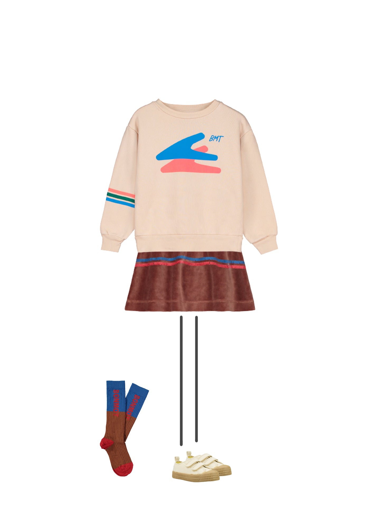 Boys & Girls White Canvas Shoes