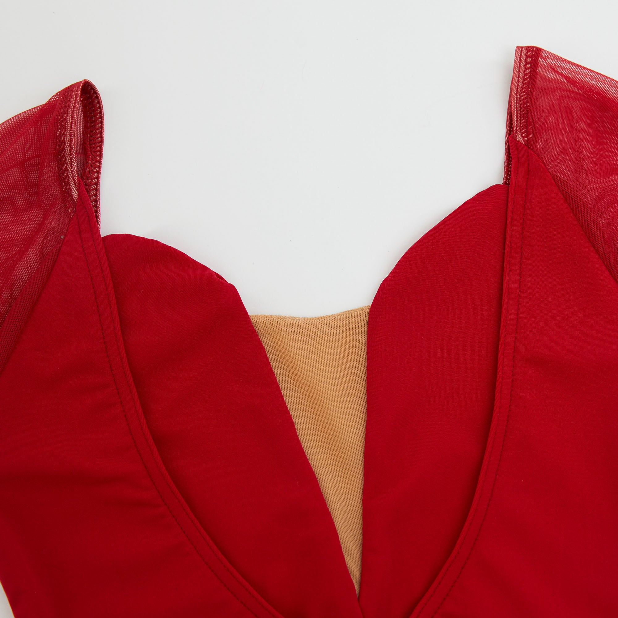 Girls Red Ballet Onesies