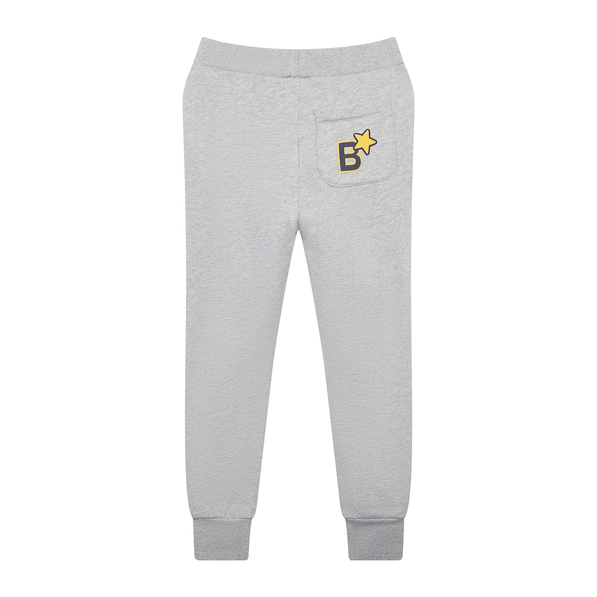 Boys Grey Cotton Trousers