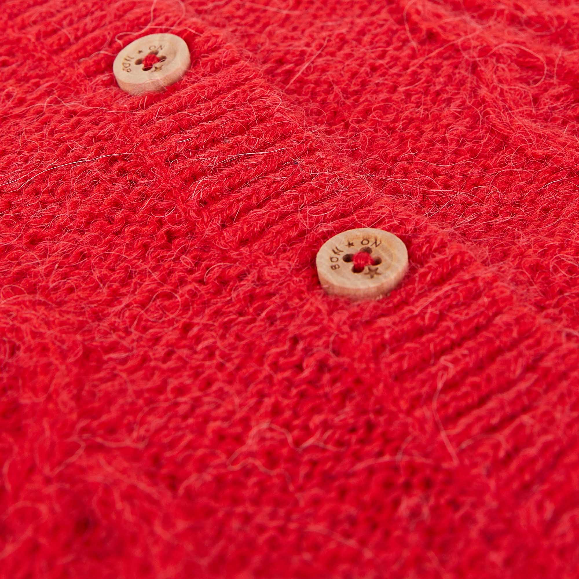 Baby Girls Red Cardigan