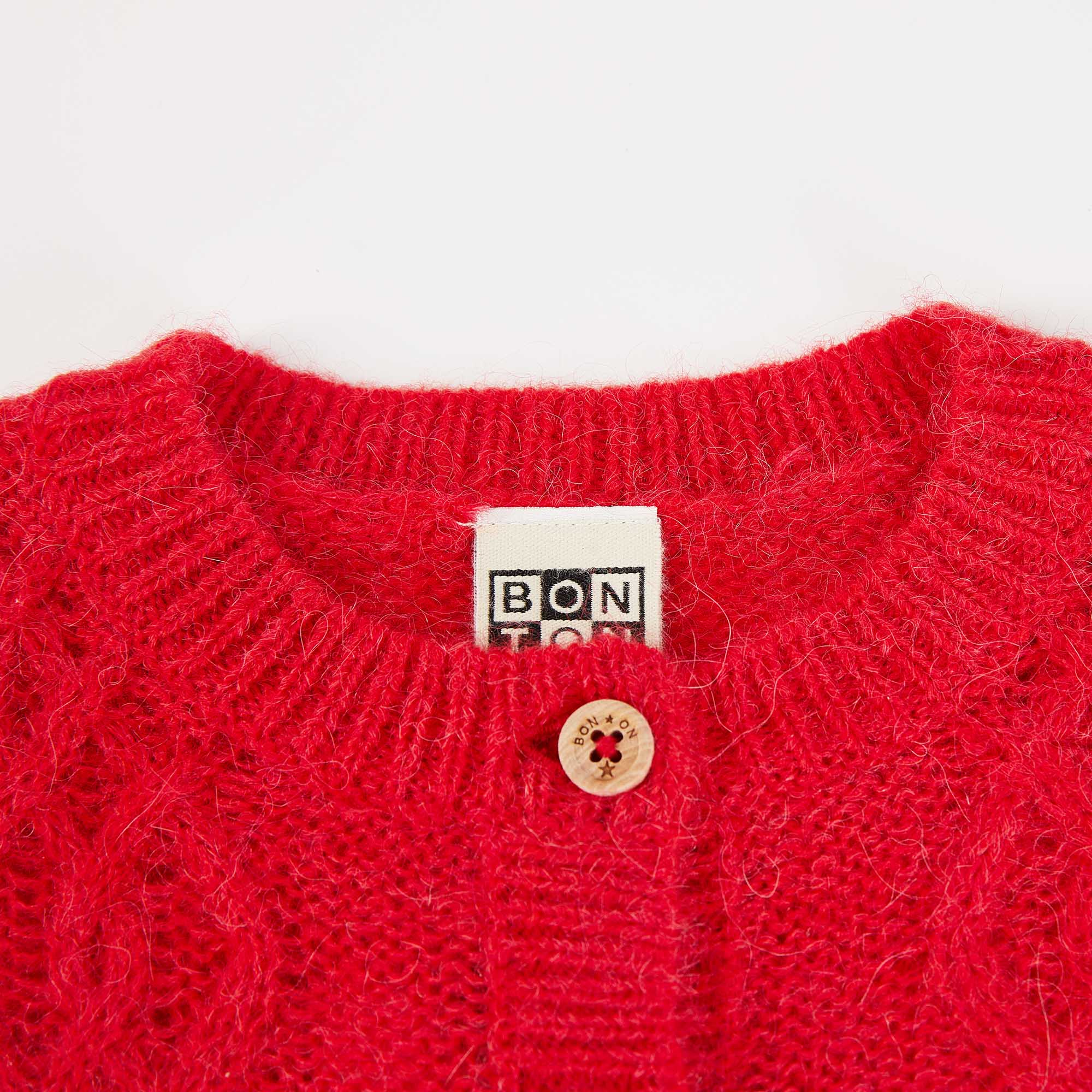 Baby Girls Red Cardigan