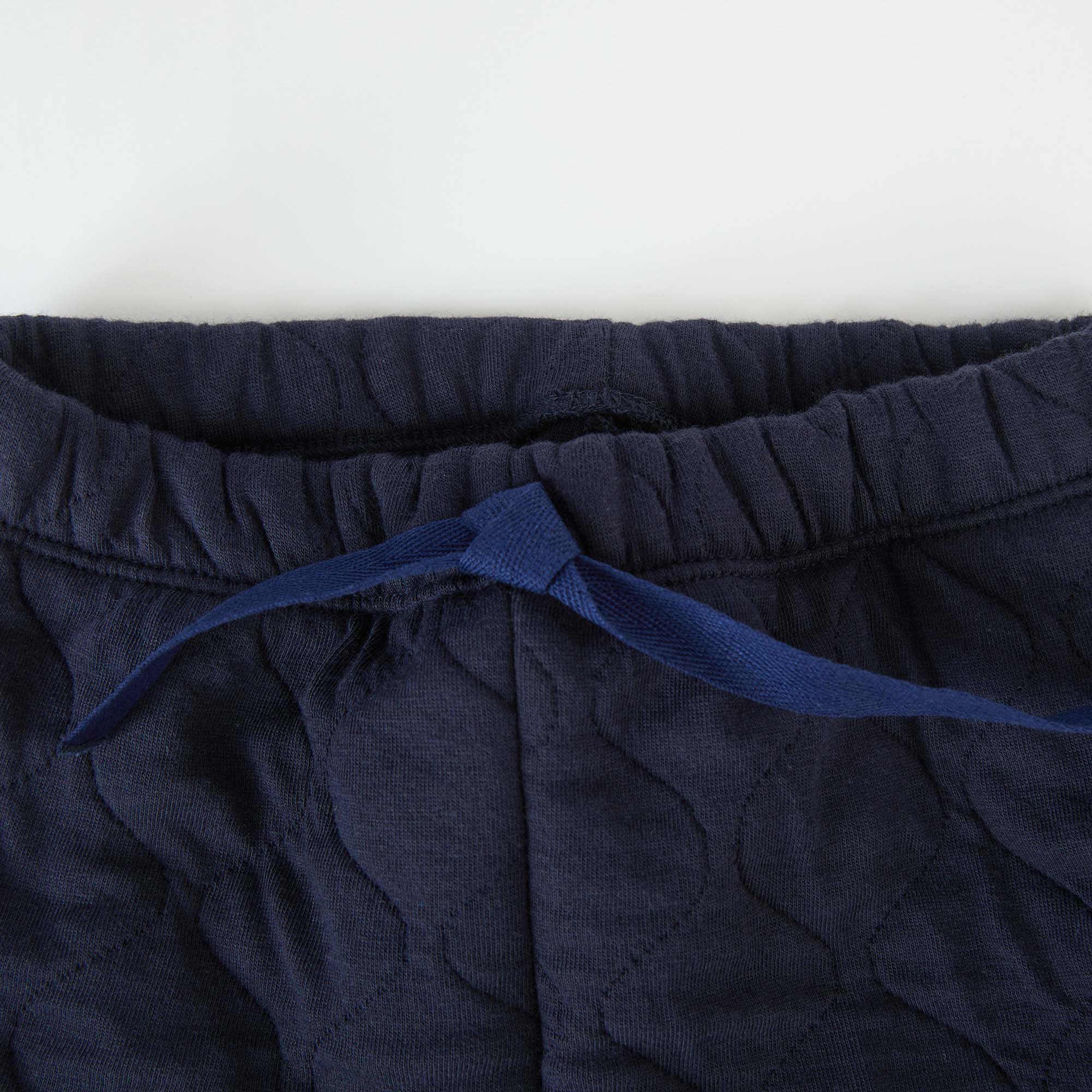 Baby Boys & Girls Navy Cotton Trousers