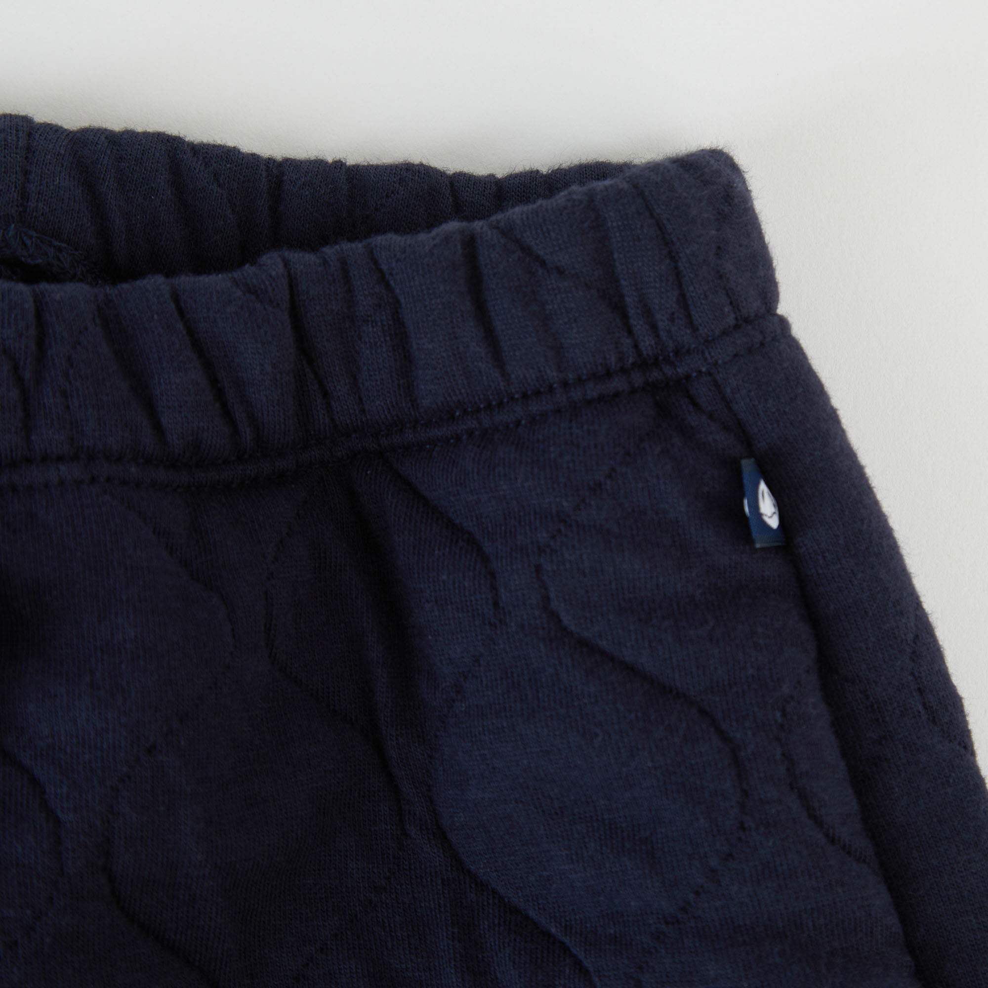 Baby Boys & Girls Navy Cotton Trousers