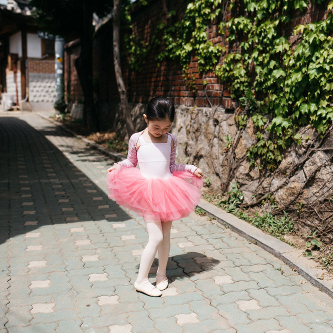Girls Pink Ballet Onesies
