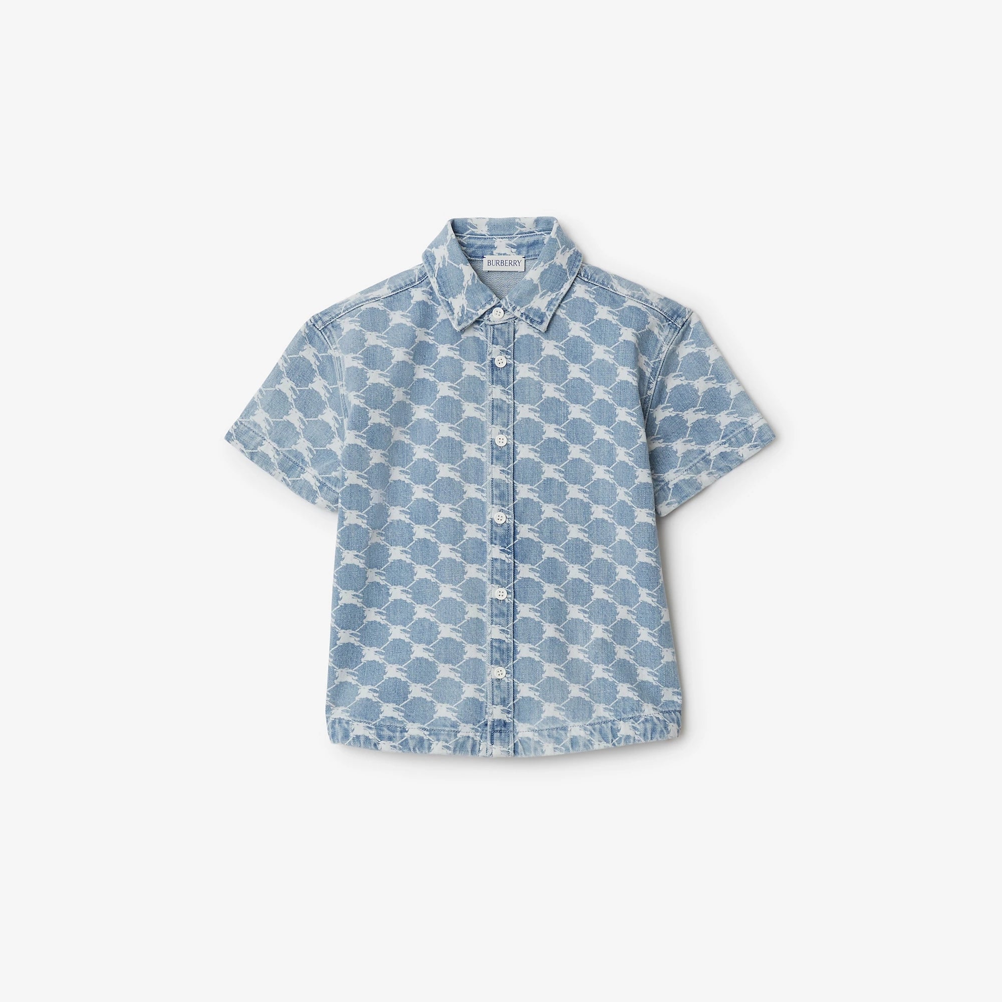 Boys & Girls Pale Blue Denim Shirt