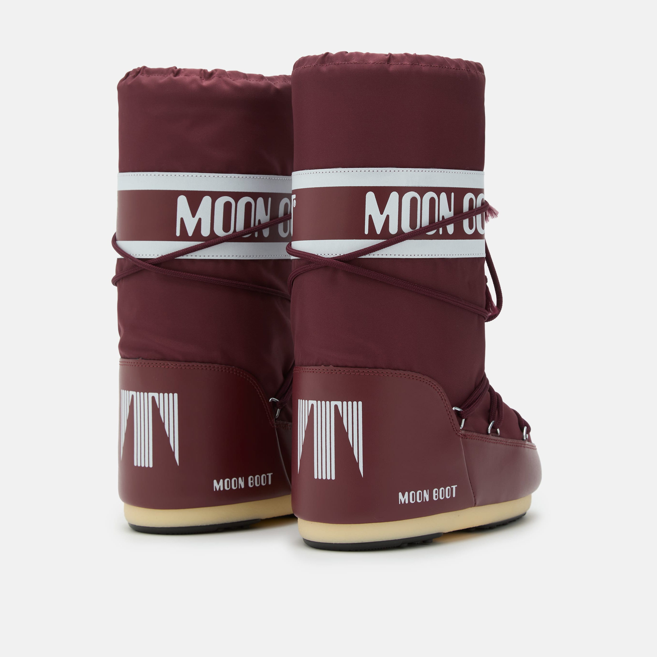 Girls Wine Red "ICON" Boots