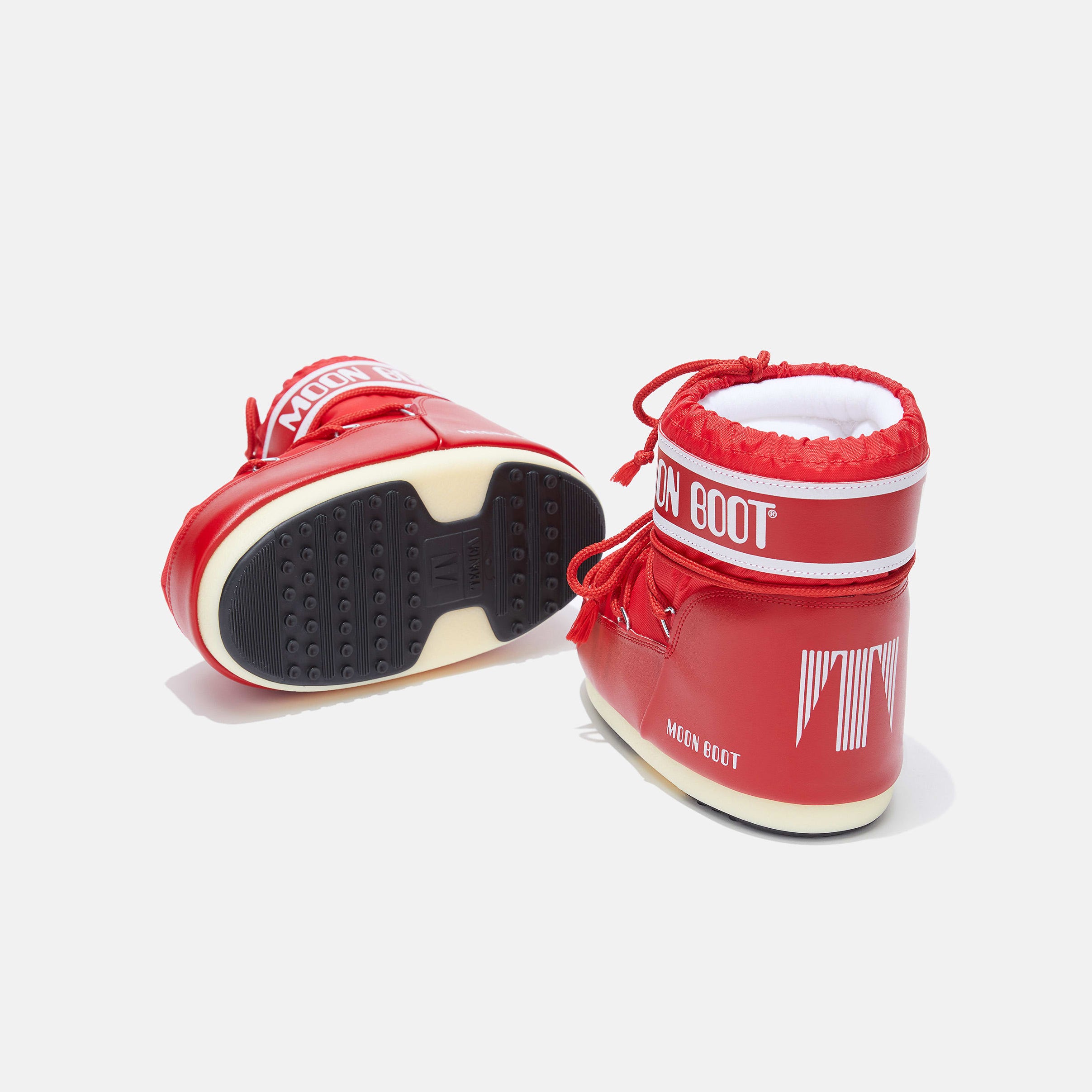 Women Red "ICON LOW" Boots