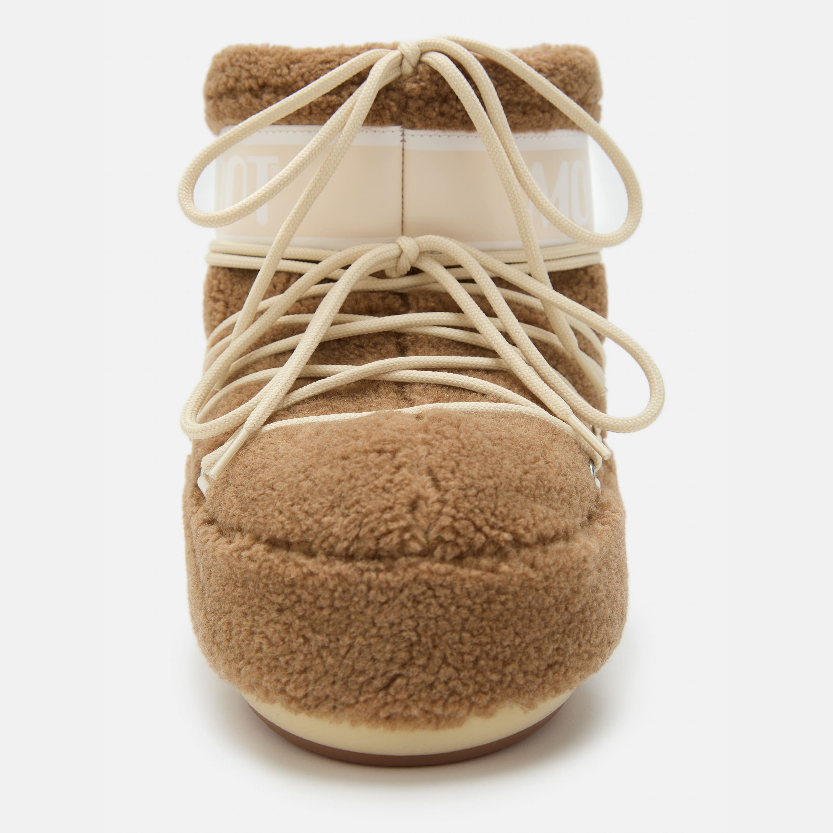Women Camel "ICON LOW" Fleece Boots