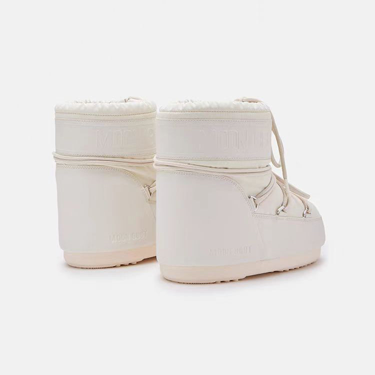 Adult White "ICON LOW" Boots