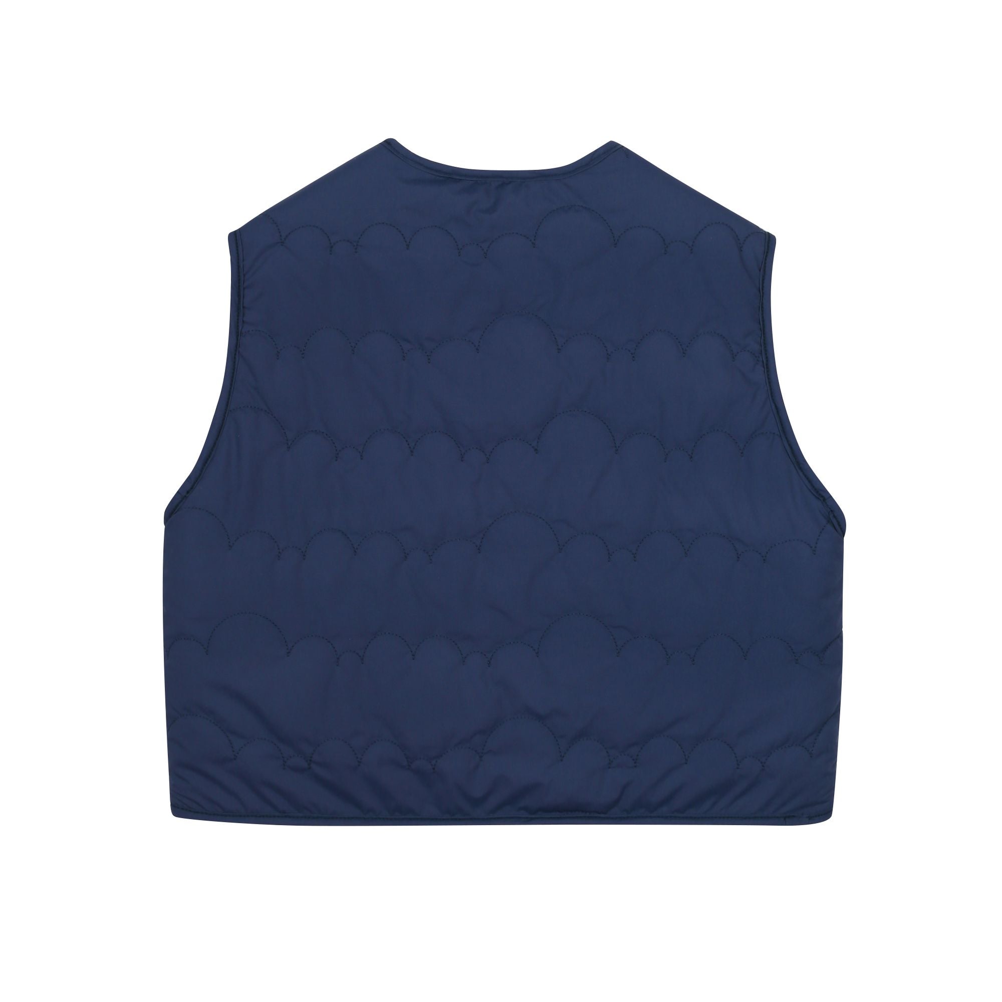 Boys & Girls Navy Reversible Padded Gilet