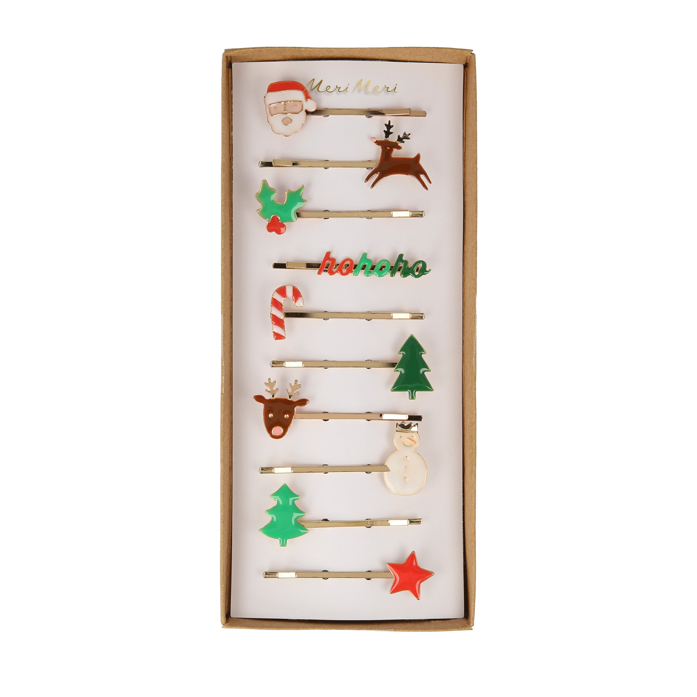 Christmas Hair Clips(10 Pieces)