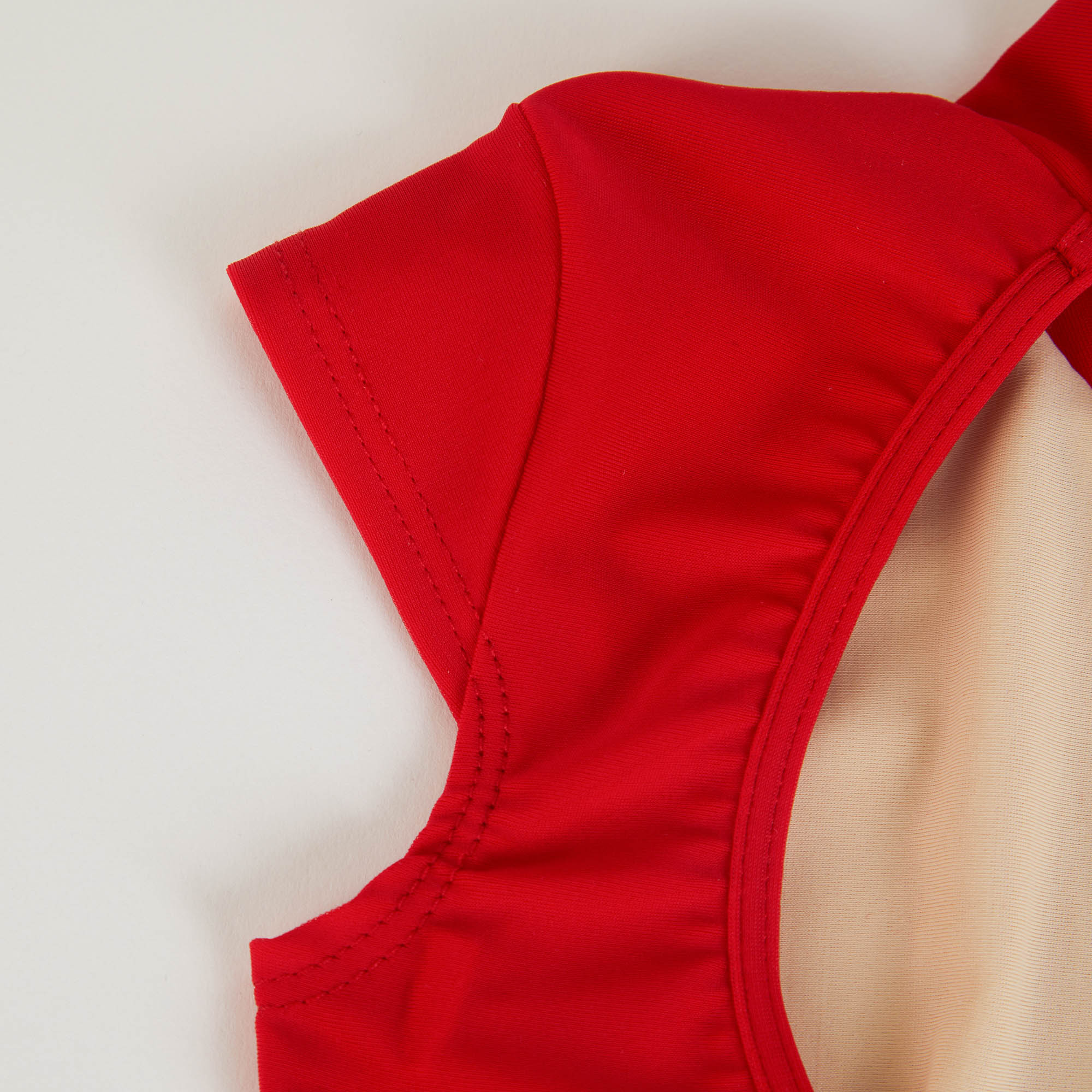 Girls Red Ballet Onesies