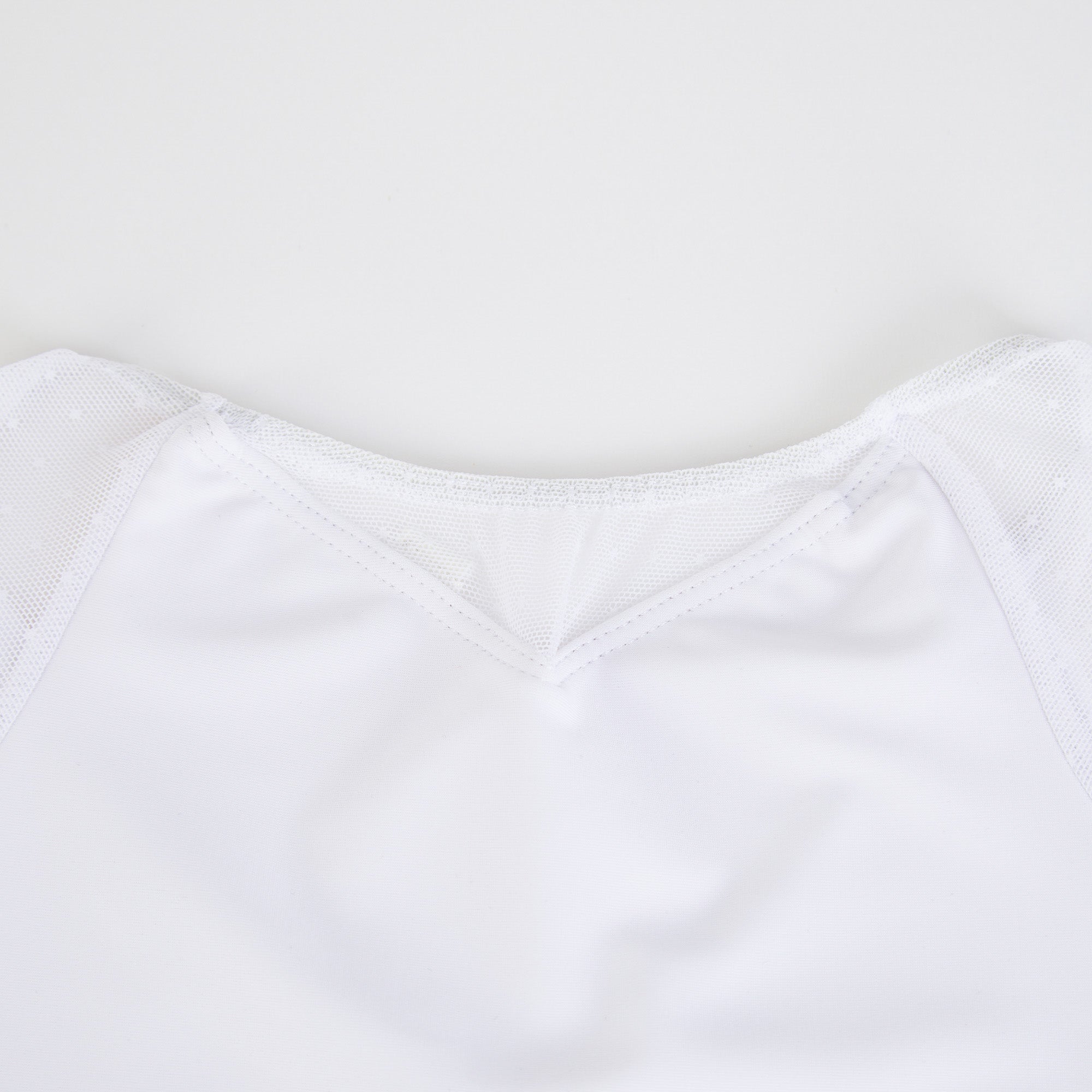 Girls White Ballet Onesies