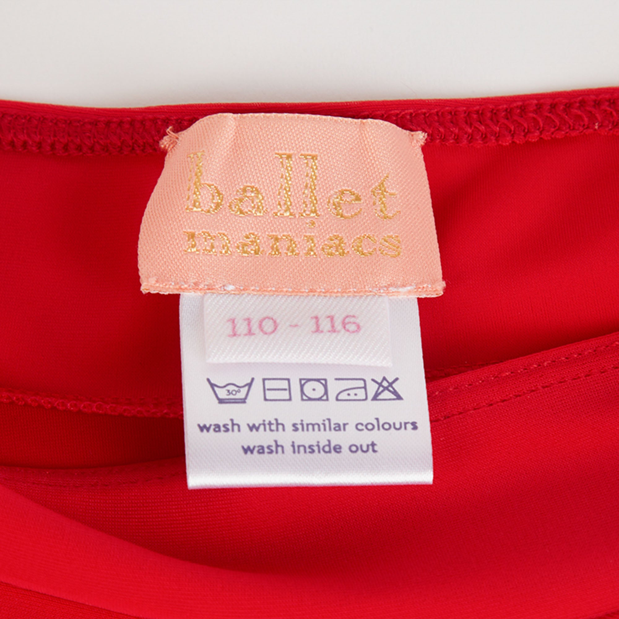 Girls Red Ballet Skirt