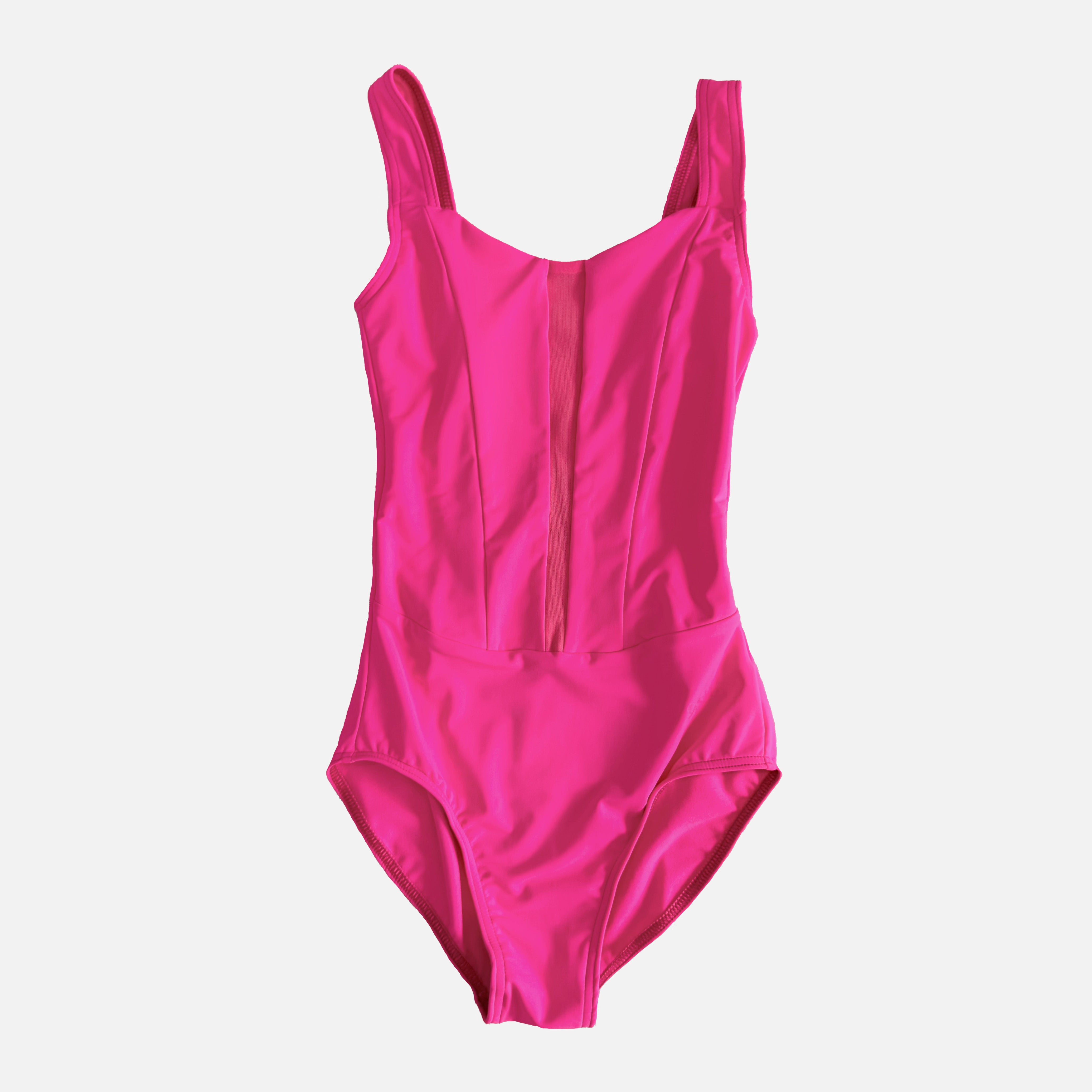 Girls Fluo Pink Ballet Onesies(DAD5102MP/Electric Pink)