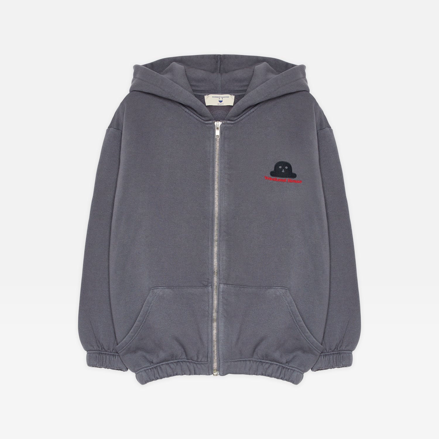 Boys & Girls Grey Zip-Up Top