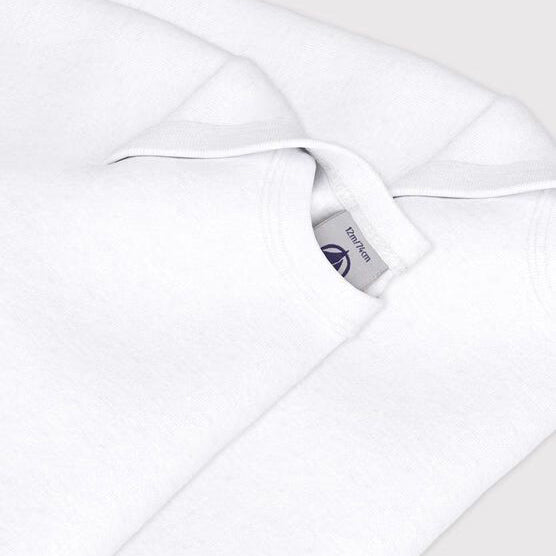 Baby Boys & Girls White Cotton Jumpsuit(2 Pack)