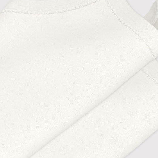 Baby Boys & Girls Ivory Cotton Jumpsuit(2 Pack)