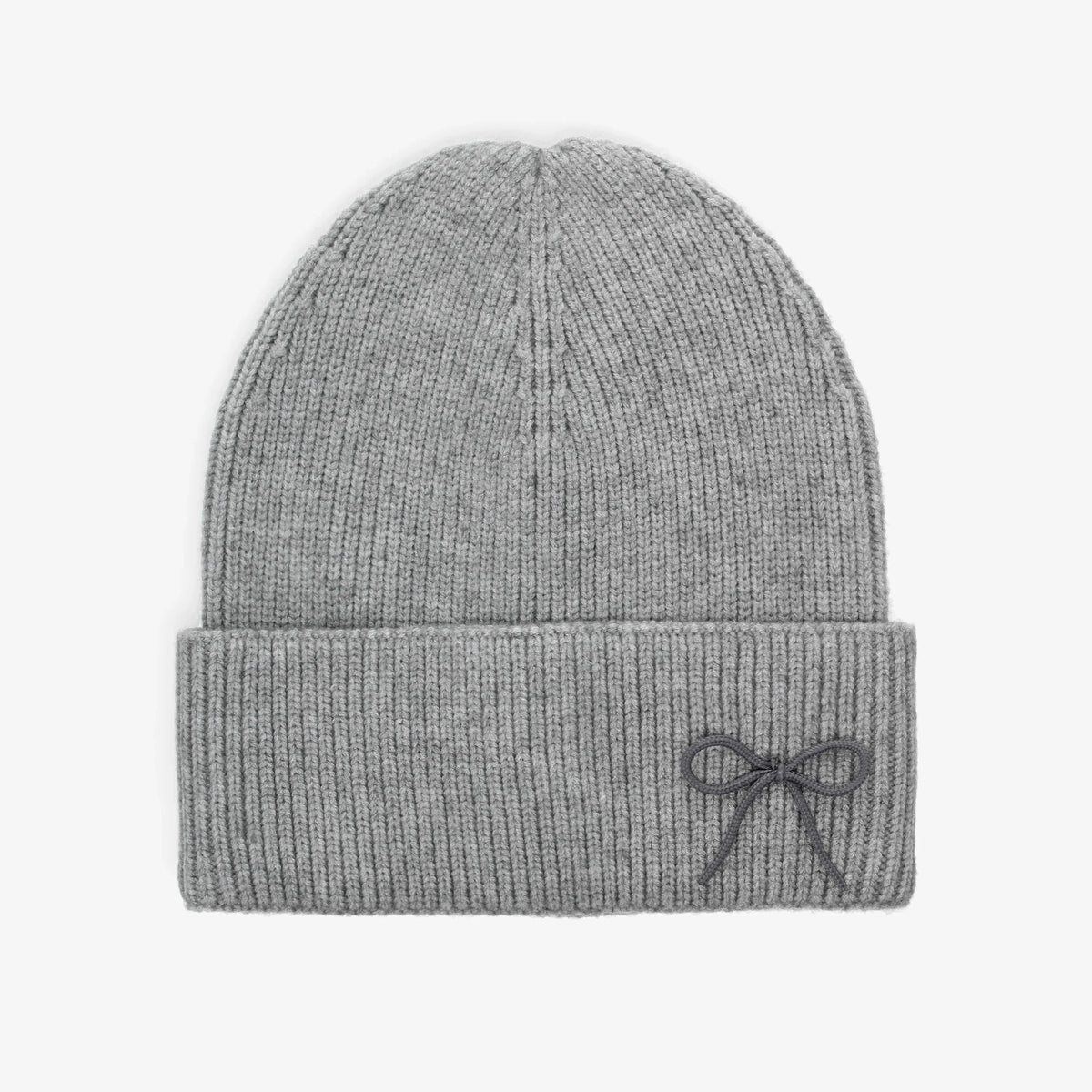 Girls Grey Knit Hat