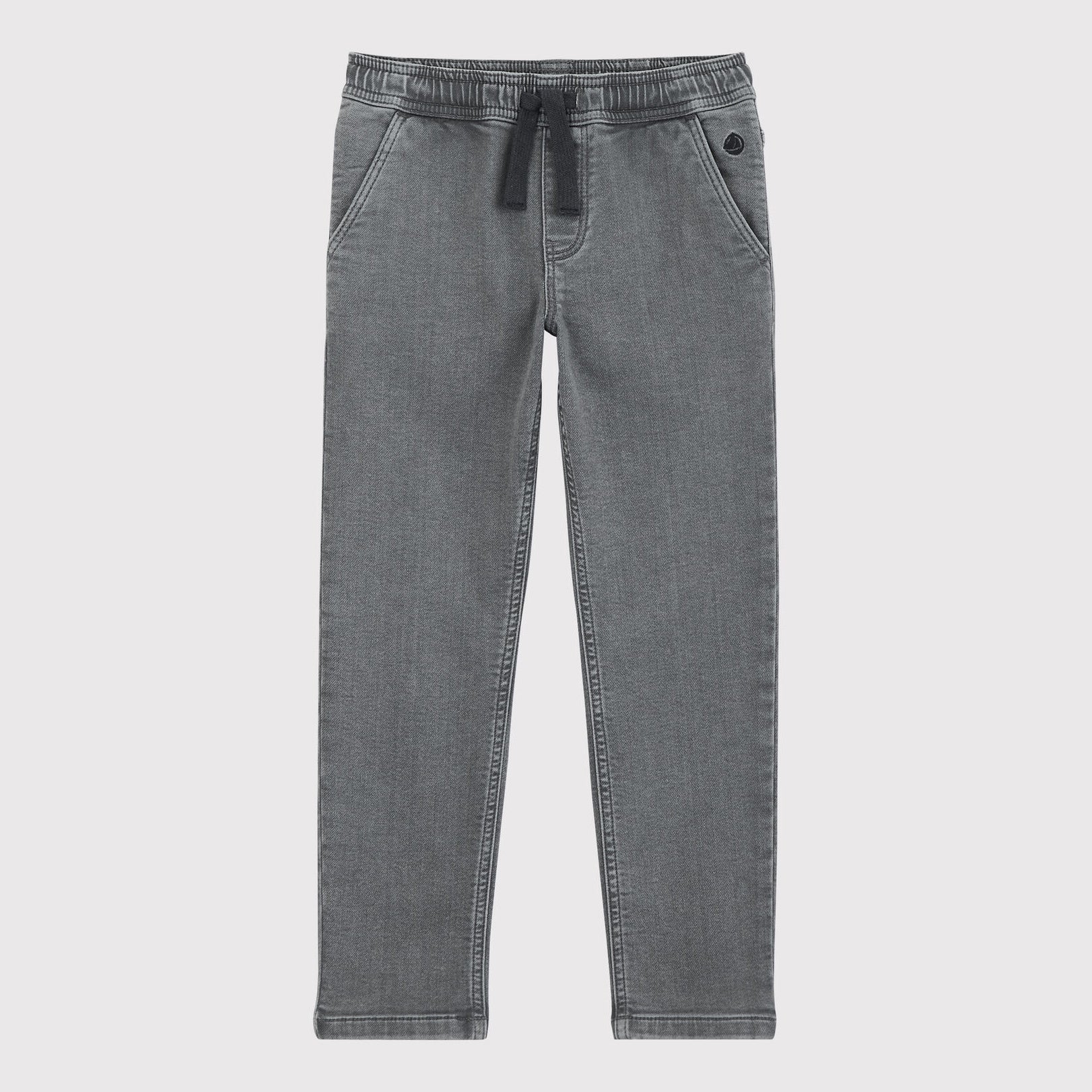 Boys & Girls Grey Denim Trousers