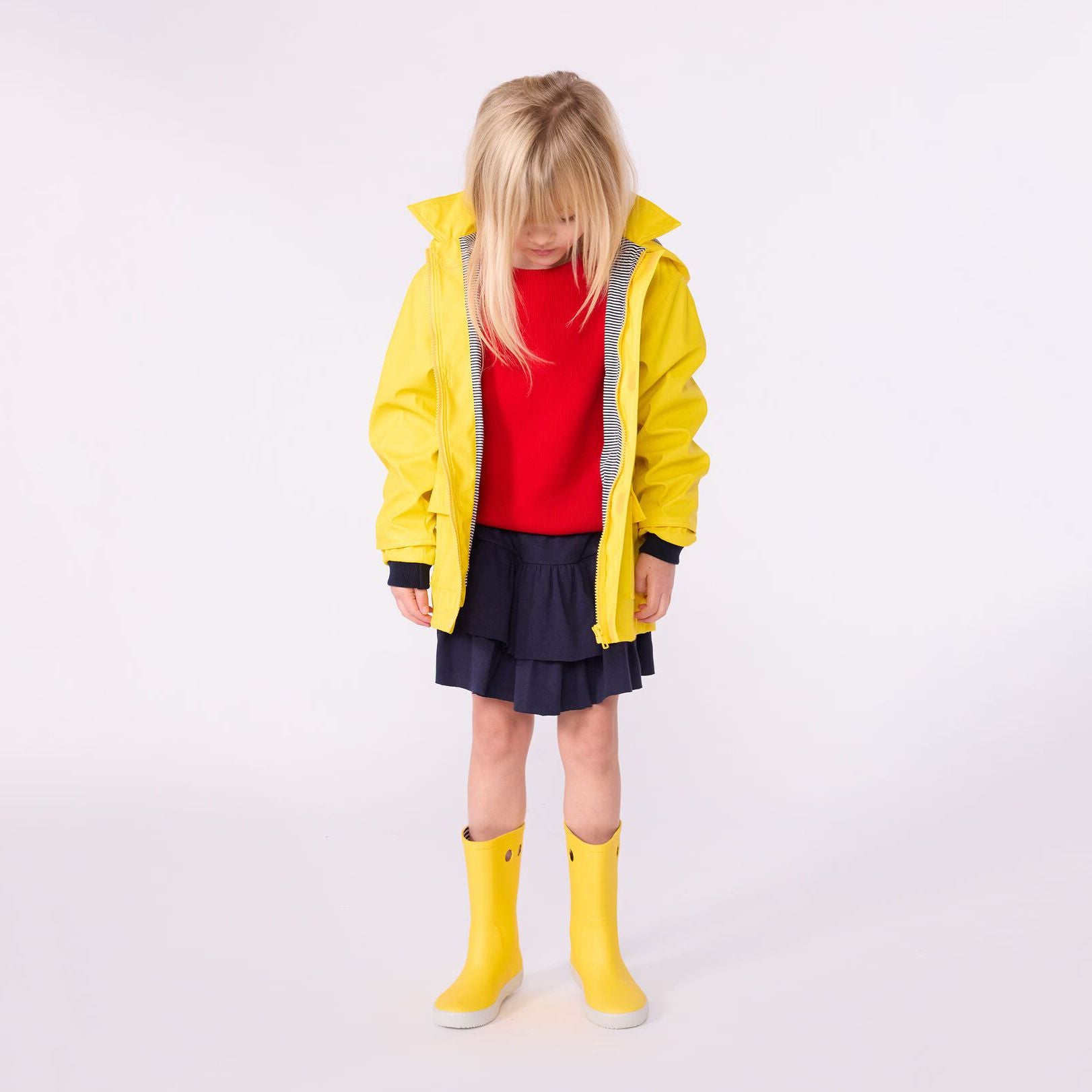 Boys & Girls Yellow Coat