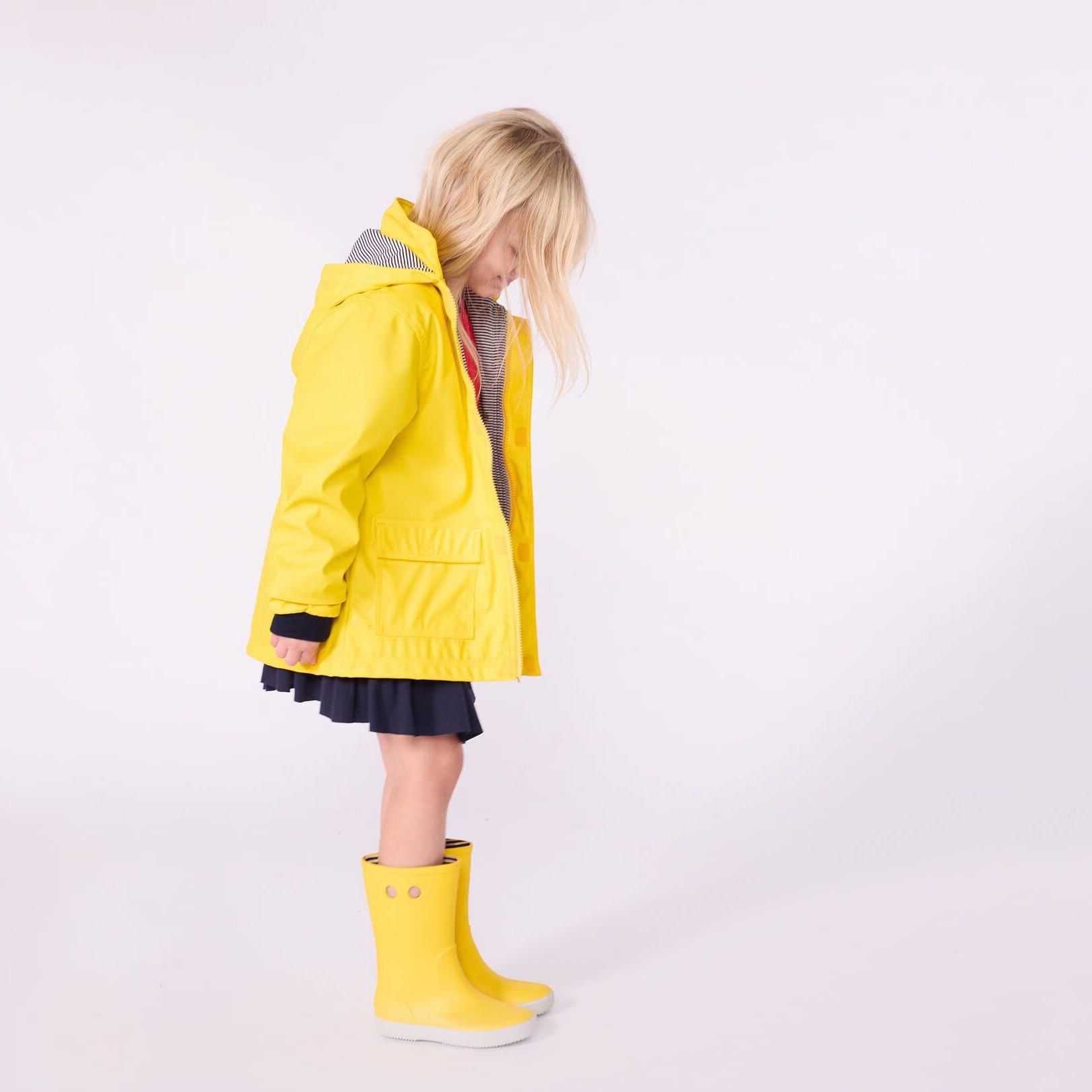 Boys & Girls Yellow Coat