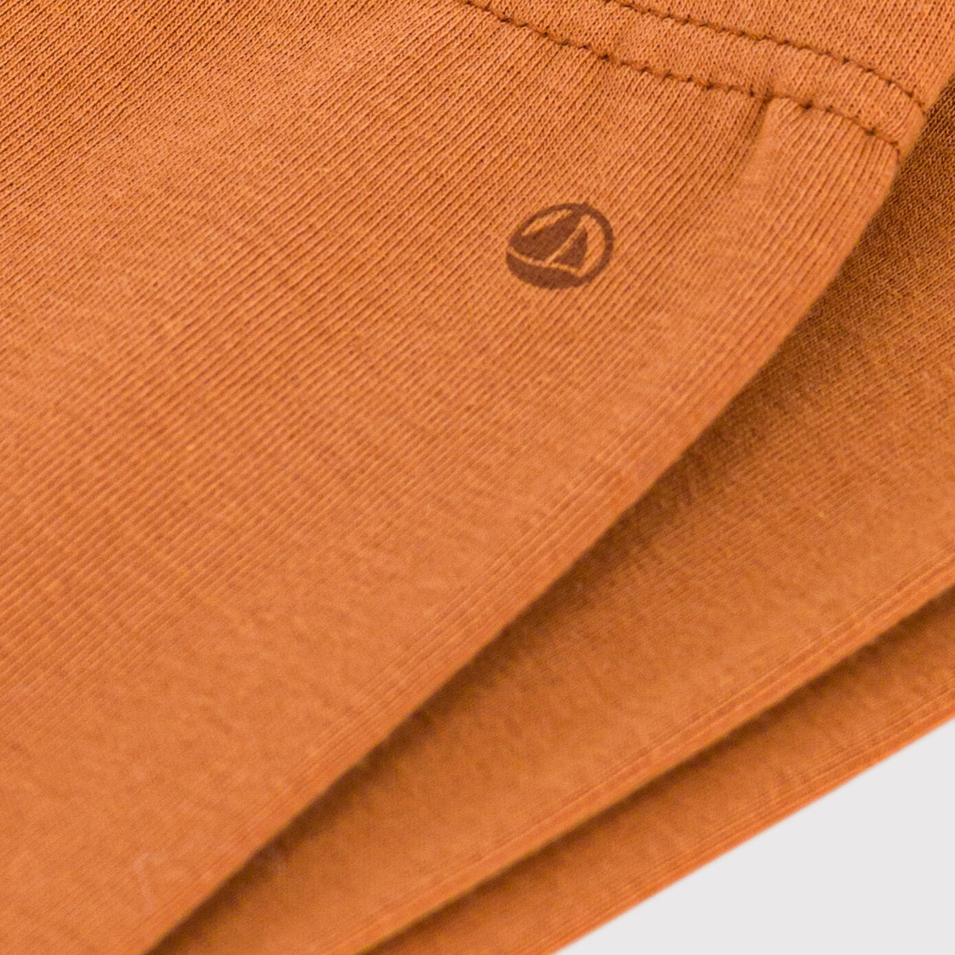 Baby Girls Orange Cotton Leggings