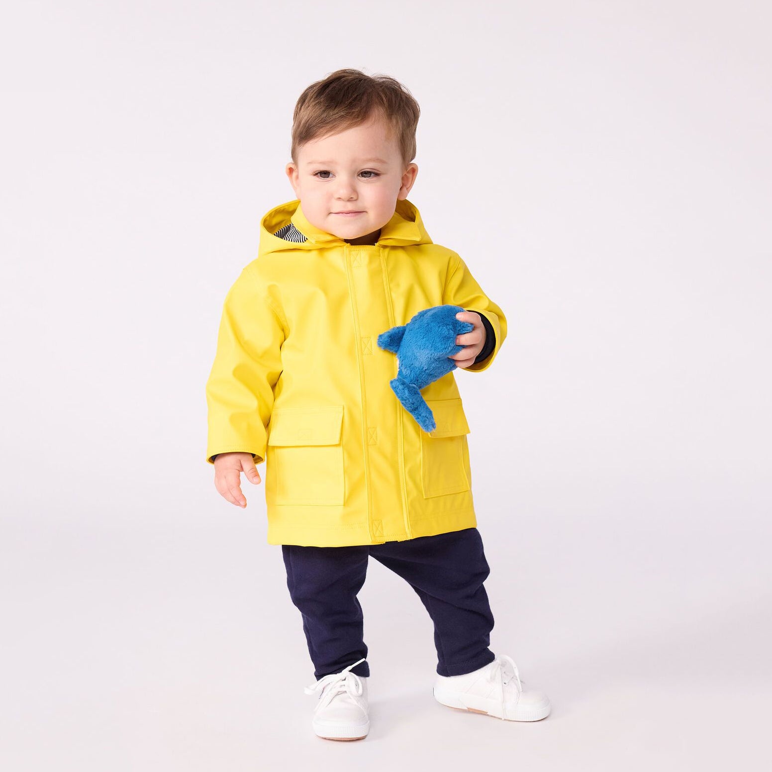 Baby Boys & Girls Yellow Coat