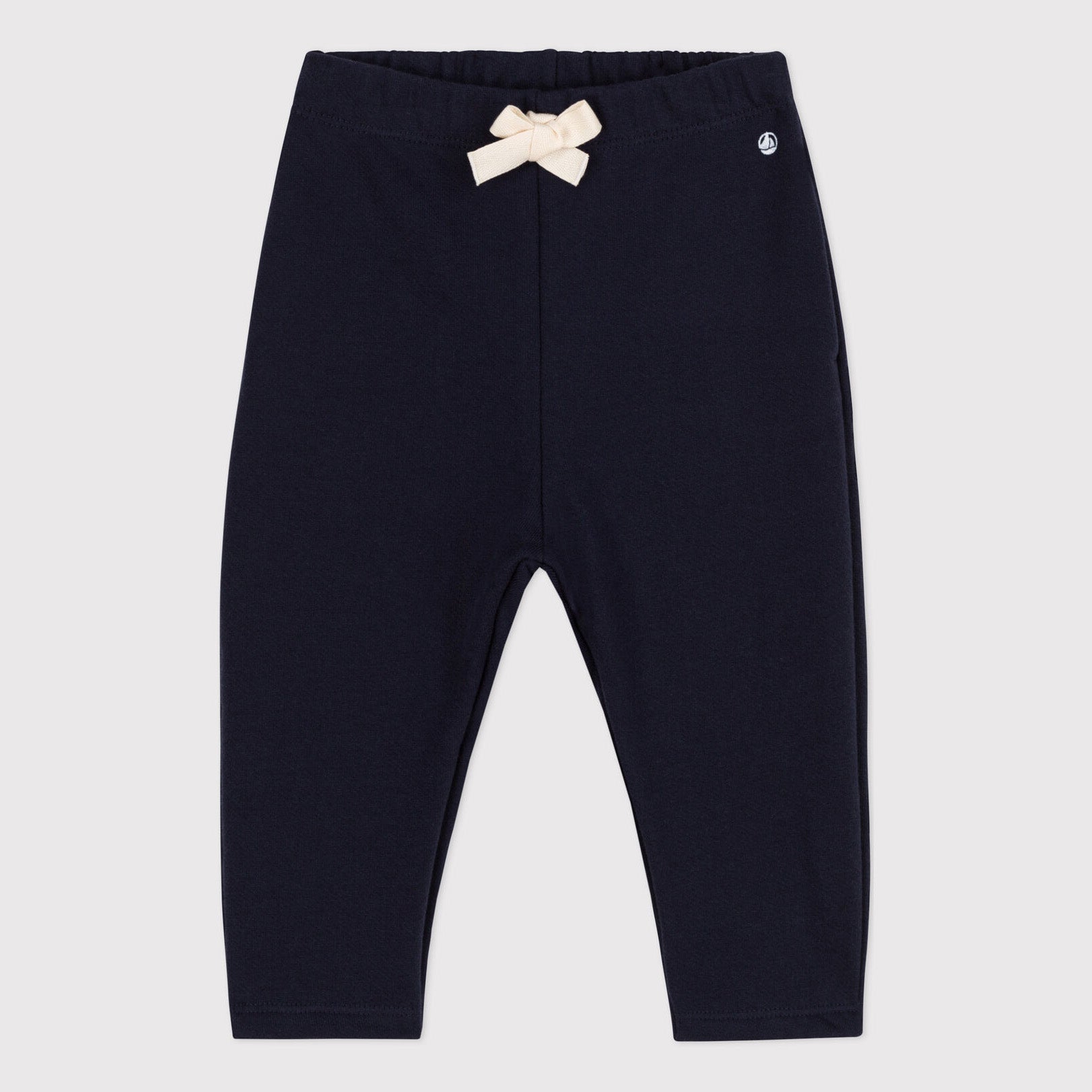 Baby Boys & Girls Navy Cotton Trousers