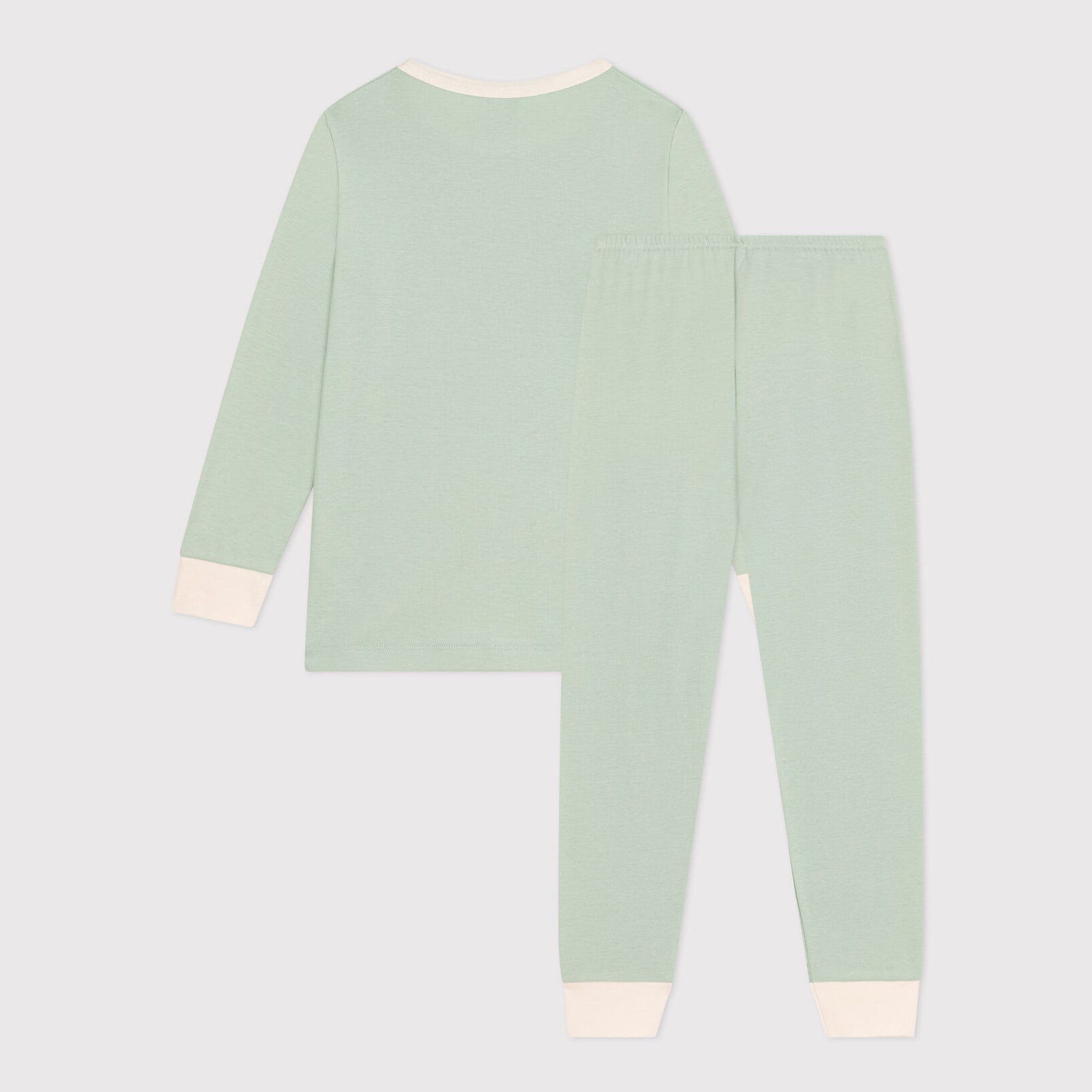 Boys & Girls Green Logo Cotton Nightwear Set