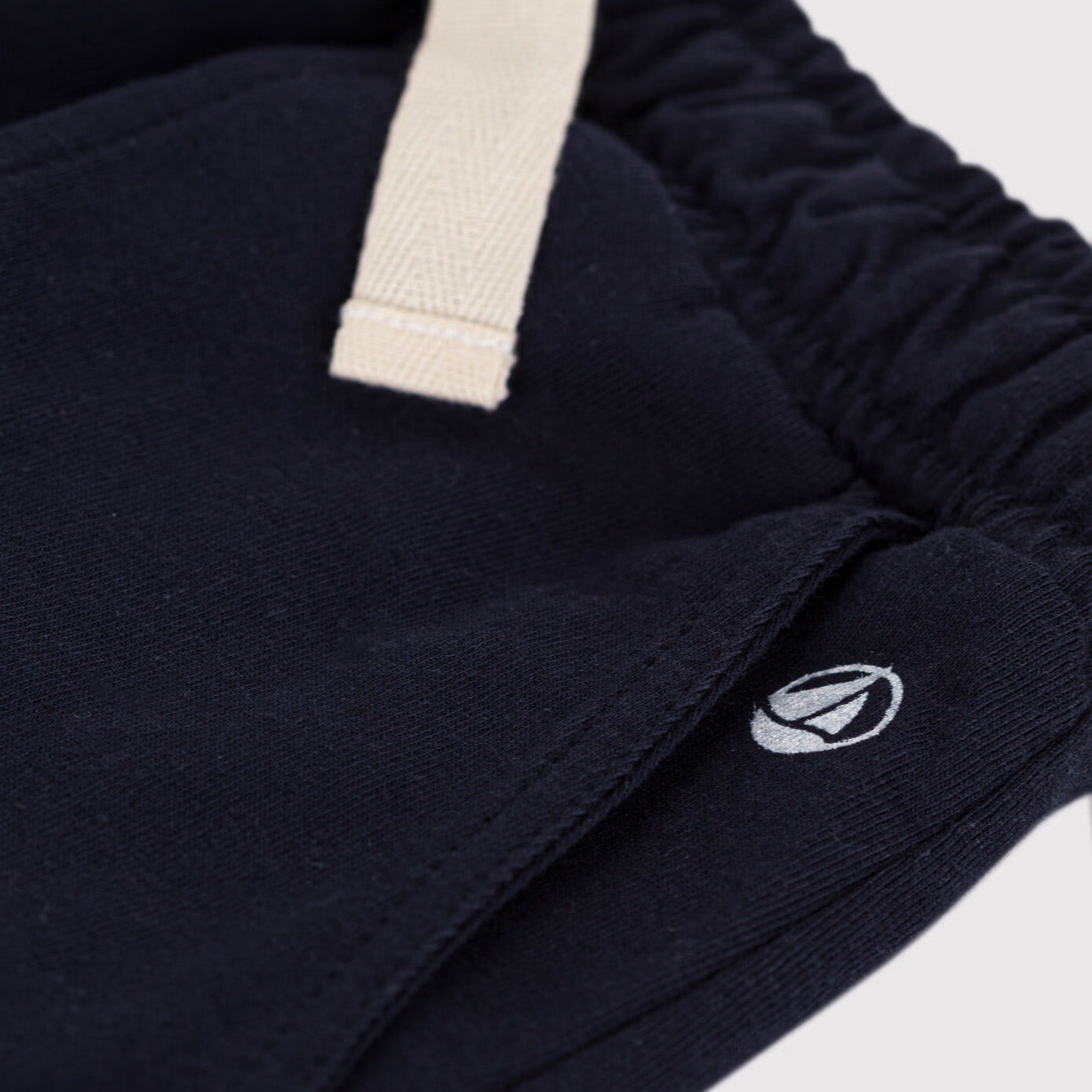 Boys Navy Cotton Shorts