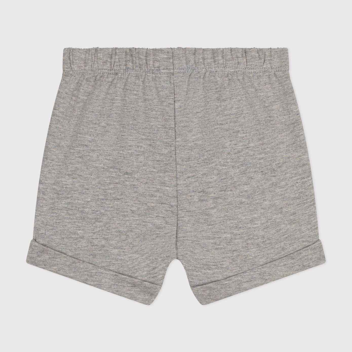 Baby Boys & Girls Grey Cotton Shorts