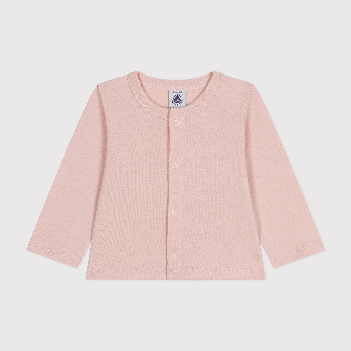 Baby Boys & Girls Pink Cotton Cardigan