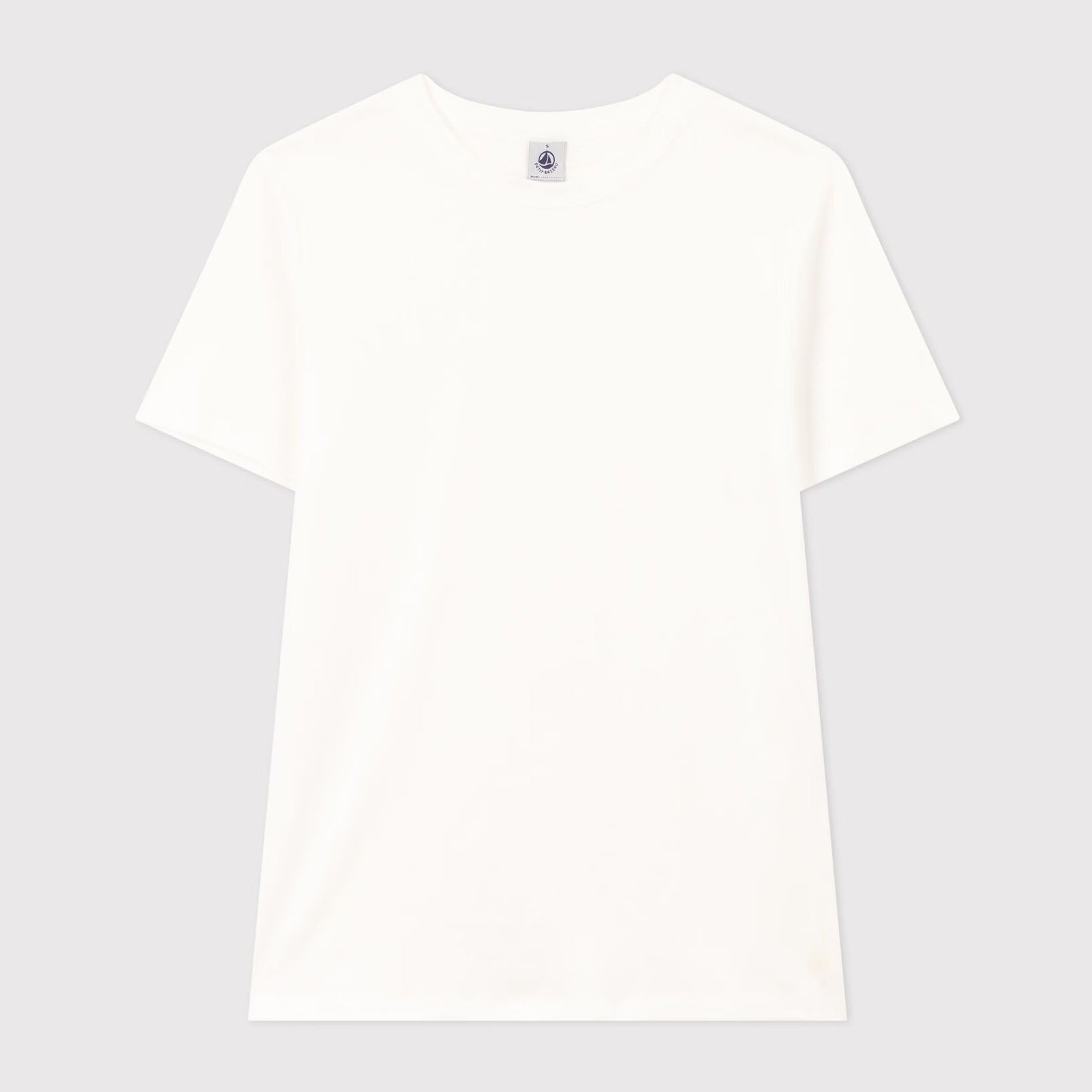 Women White Cotton T-Shirt