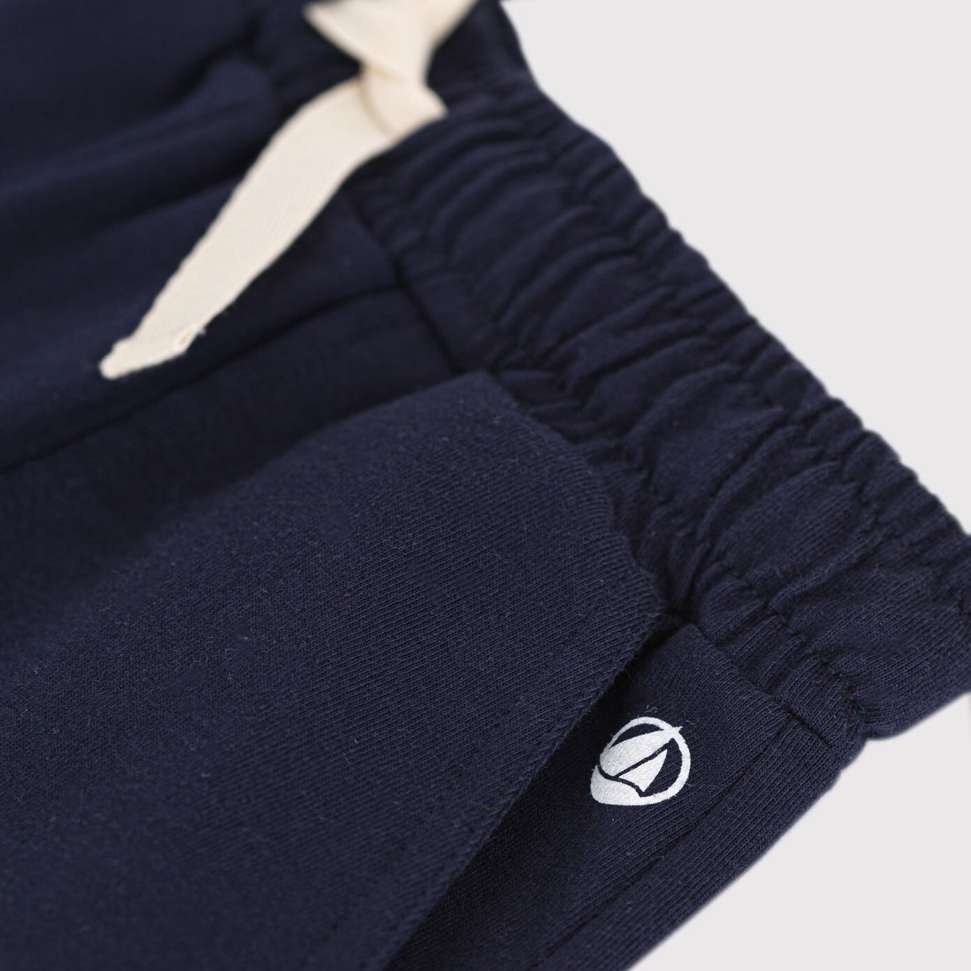 Boys Navy Cotton Shorts