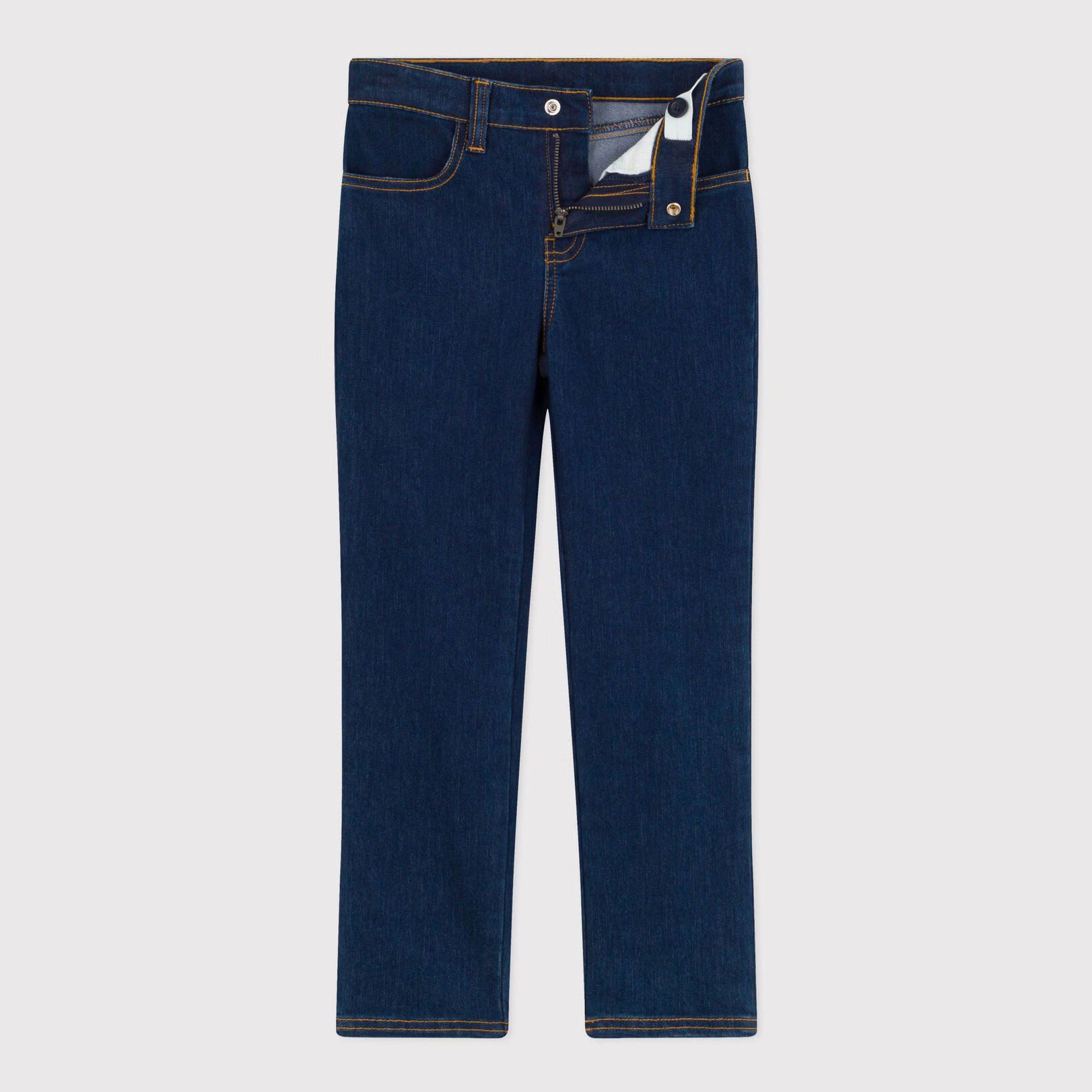 Girls Blue Denim Trousers