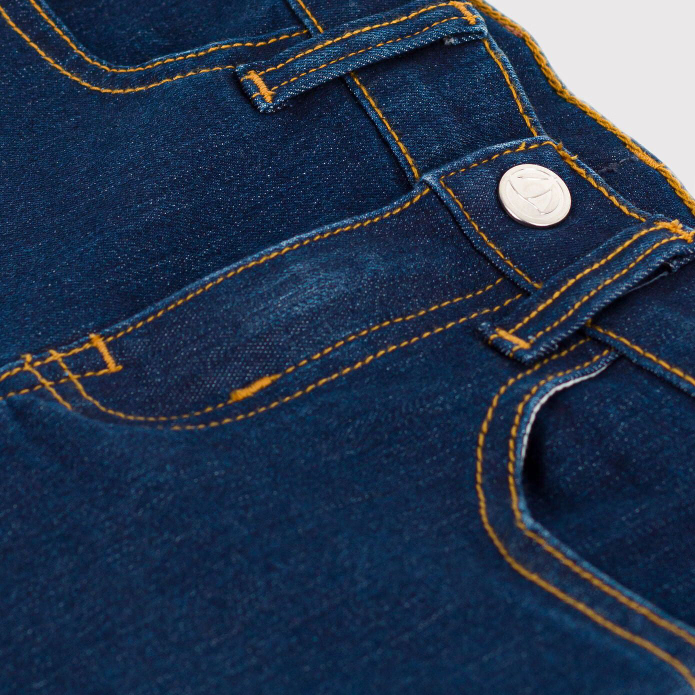 Girls Blue Denim Trousers