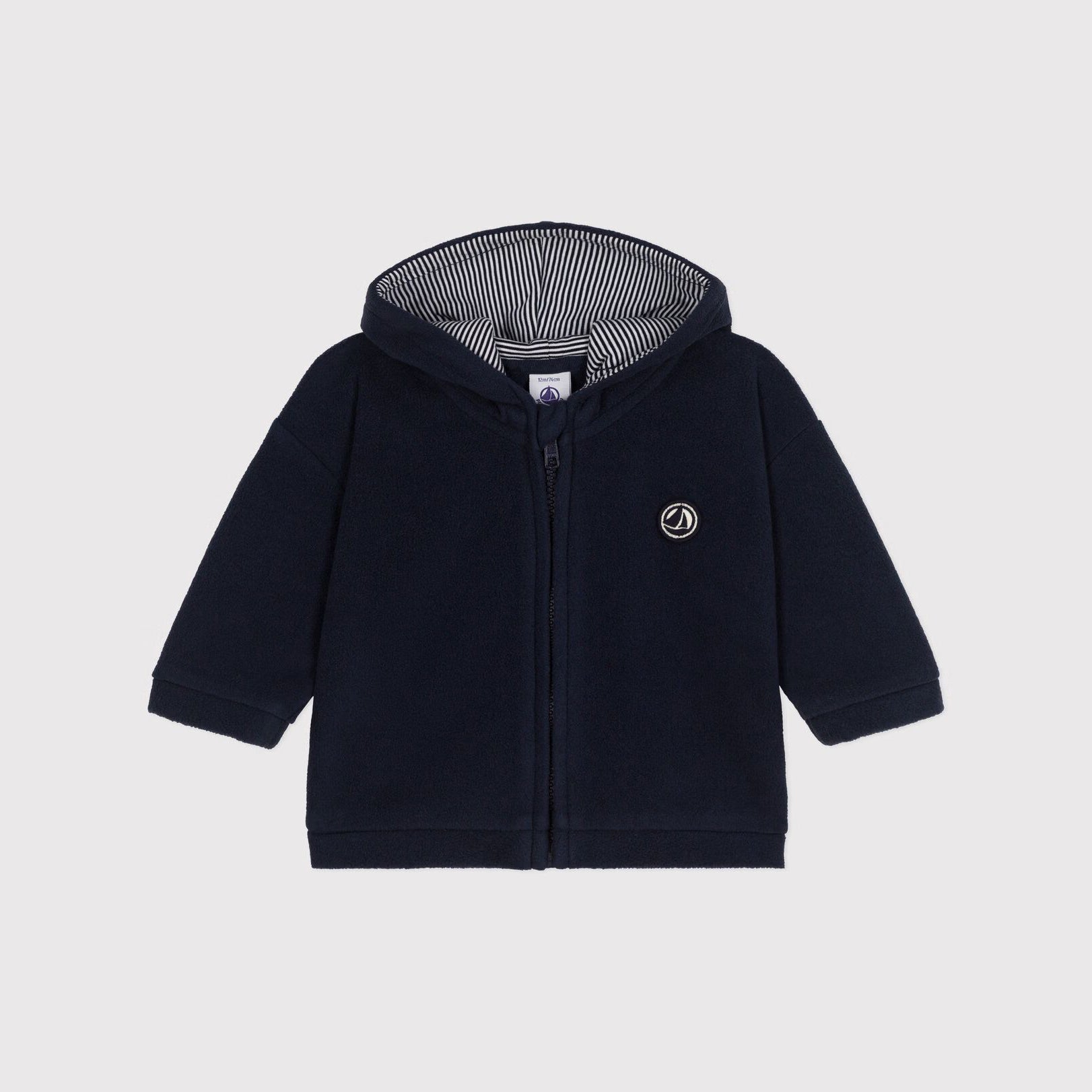 Baby Boys Navy Fleece Jacket