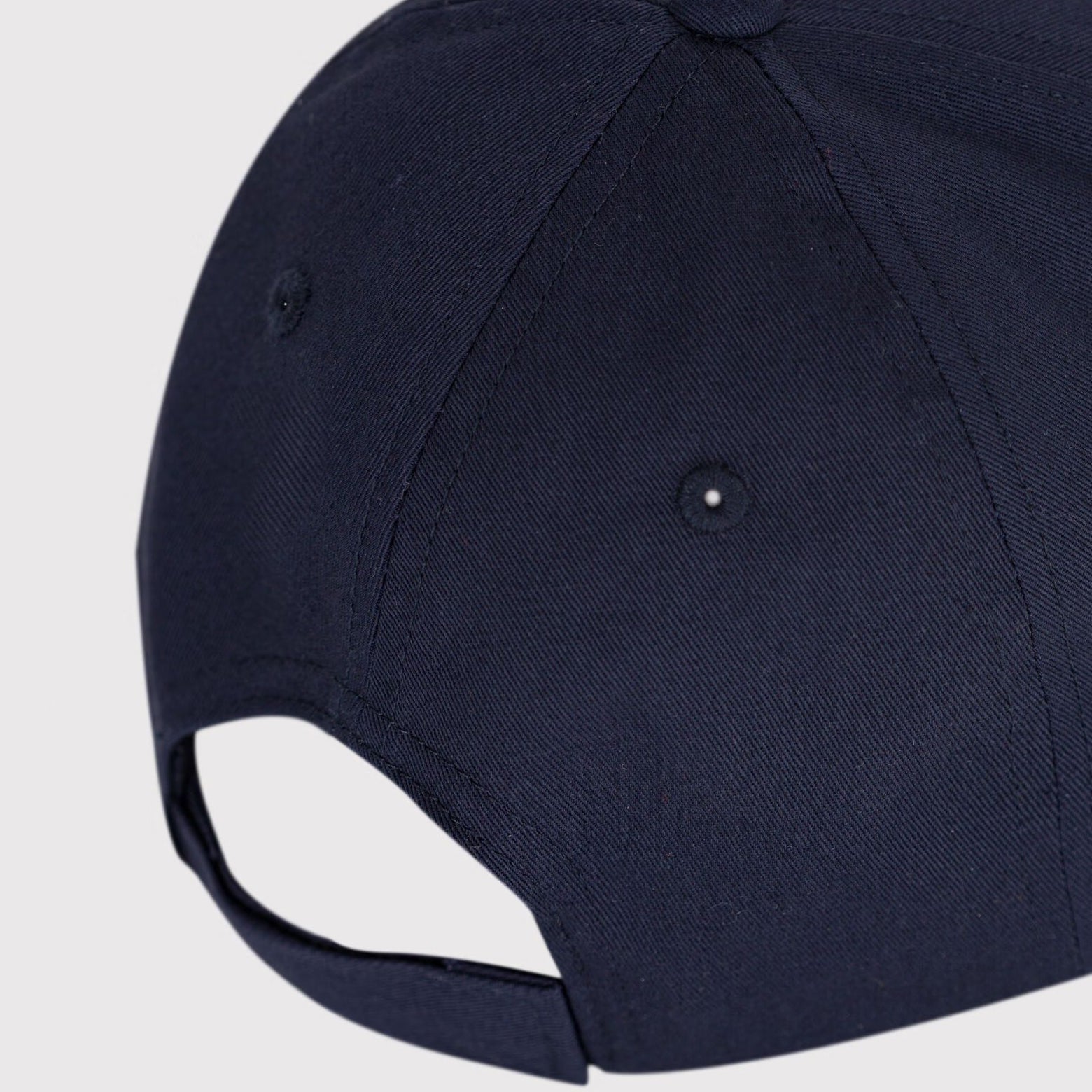Boys Navy Embroidered Logo Baseball Cap