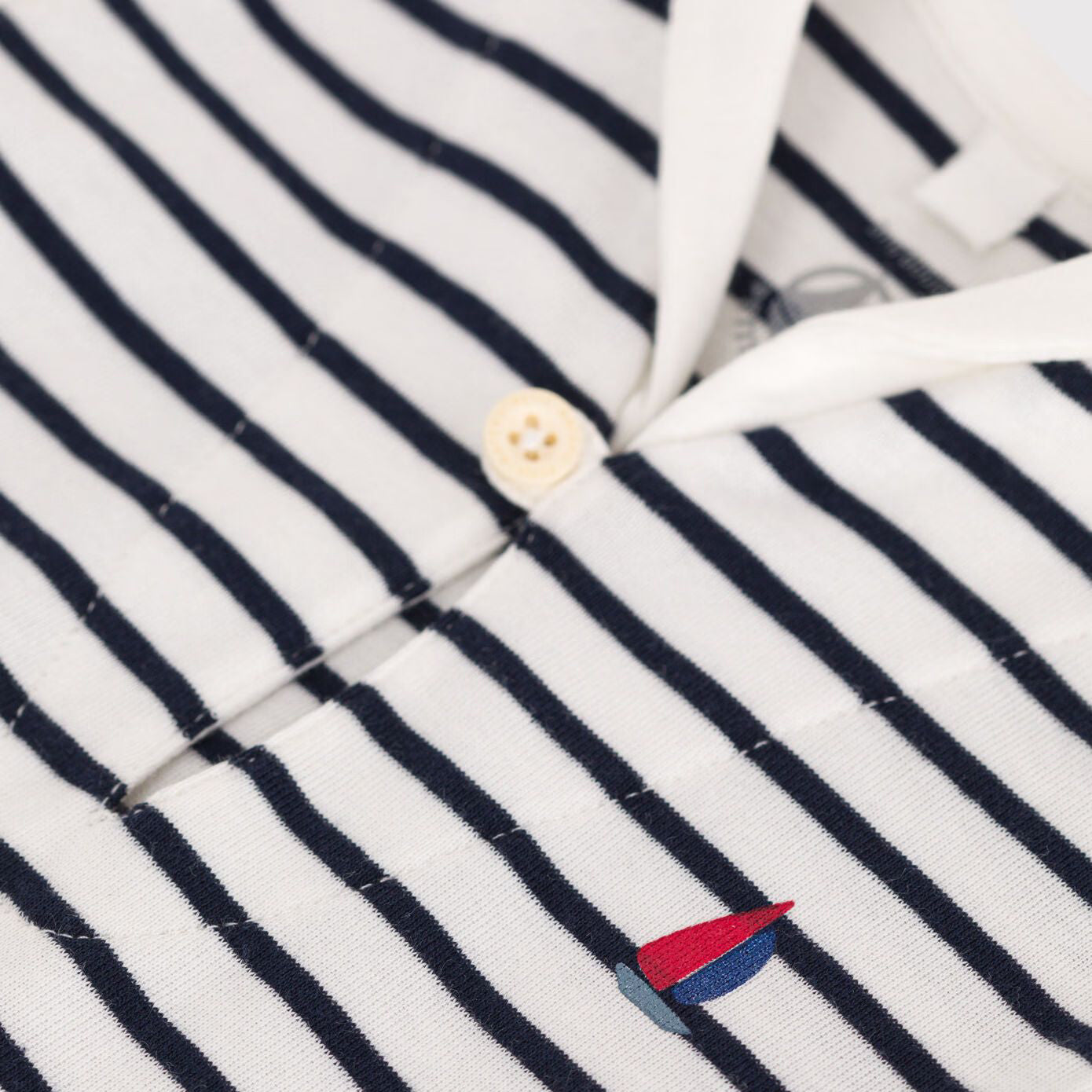 Baby Boys & Girls Black And White Stripe Cotton Bodysuit