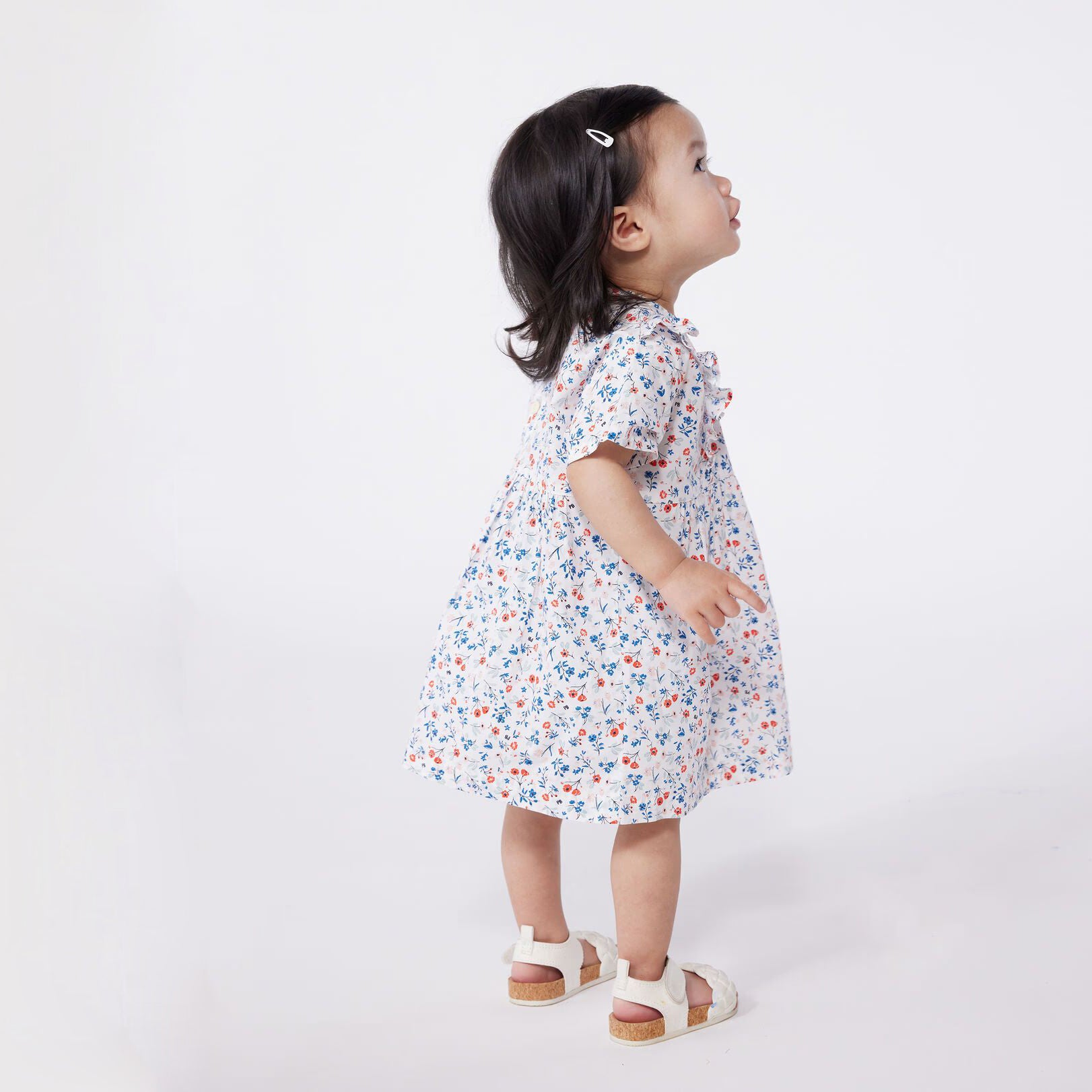 Baby Girls Colorful Floral Cotton Dress