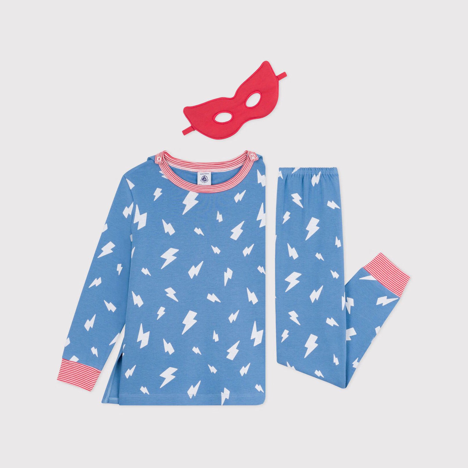 Boys Blue Cotton Nightwear Set