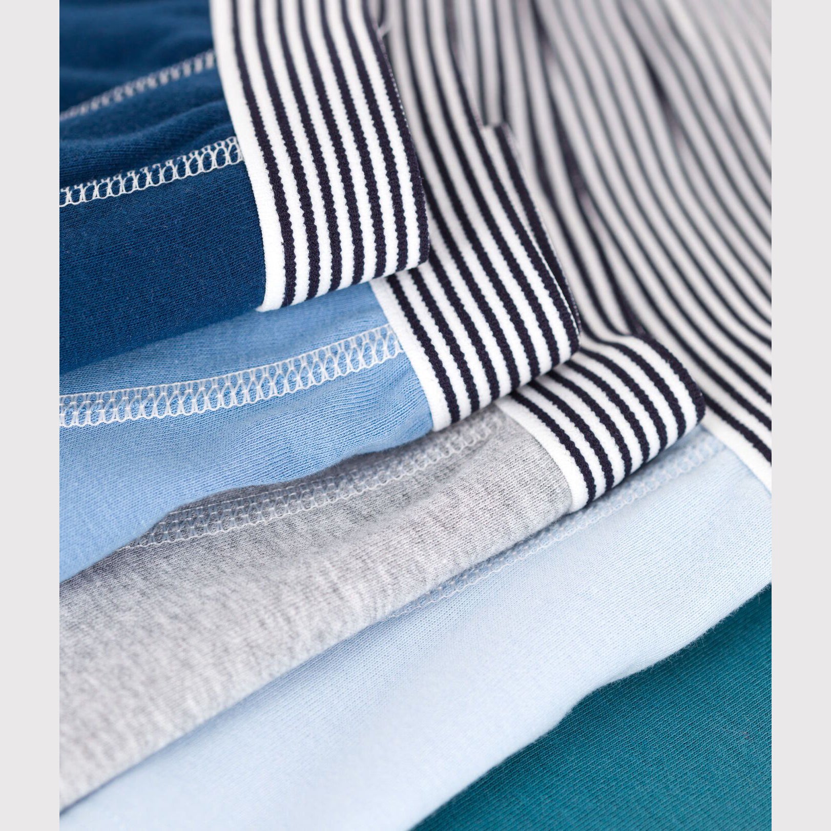 Boys Blue Cotton Underwear Set(5 Pack)