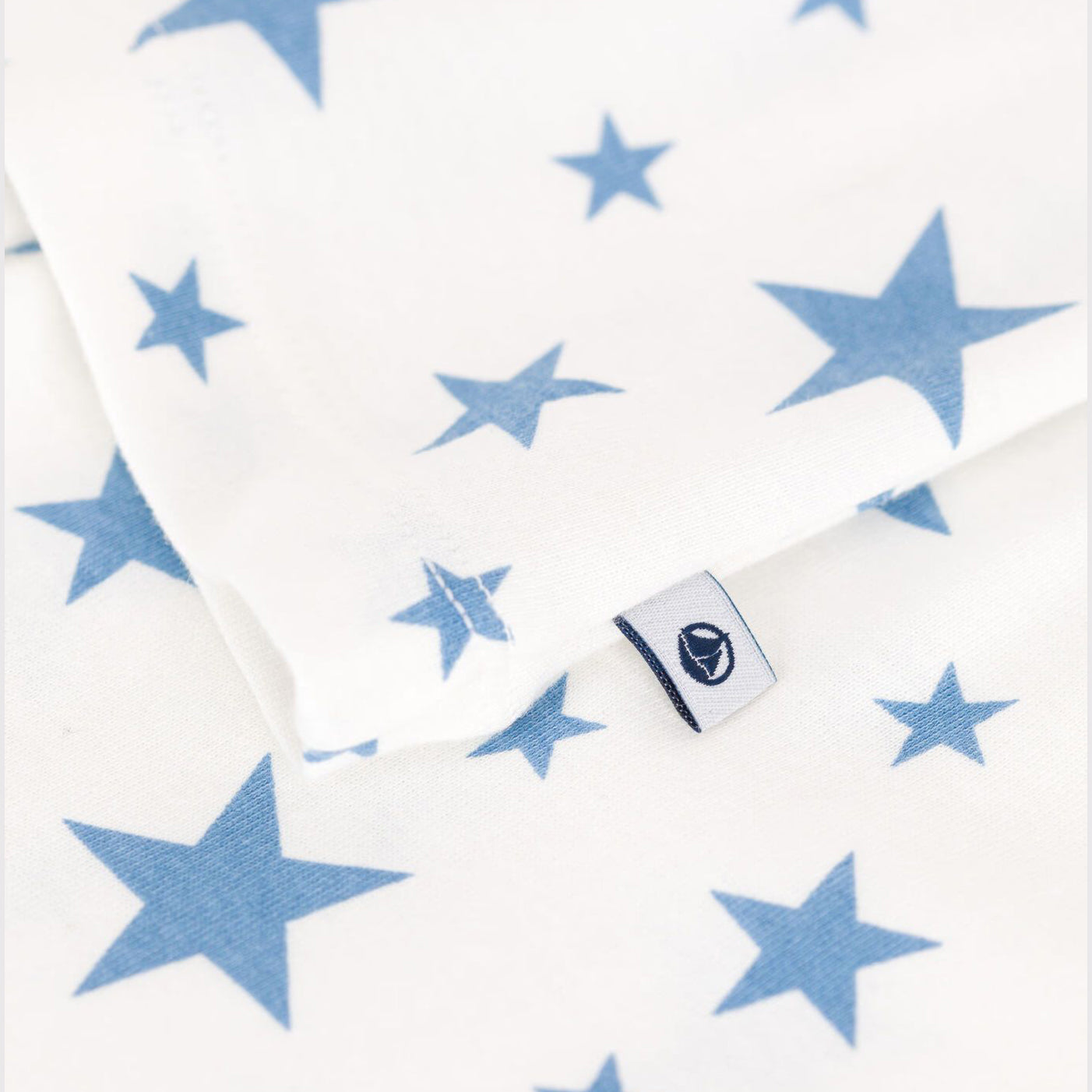Boys White Star Cotton Nightwear Set
