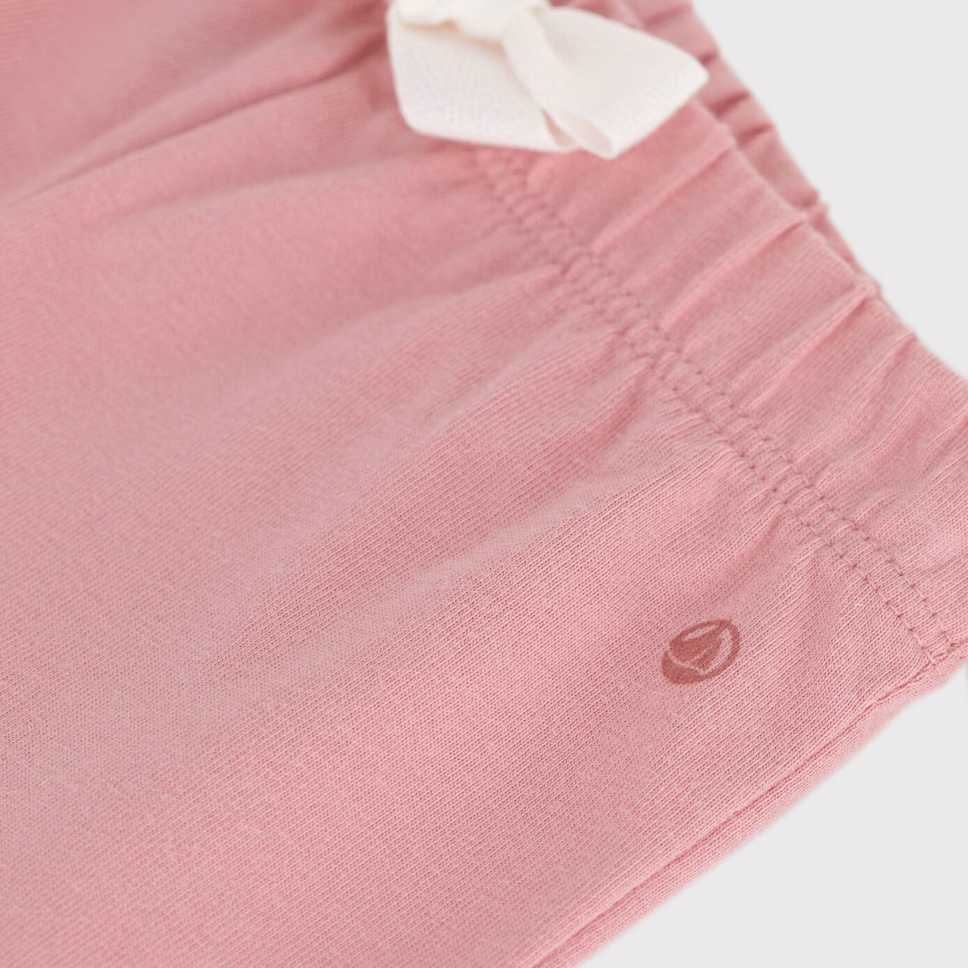 Baby Girls Pink Cotton Shorts