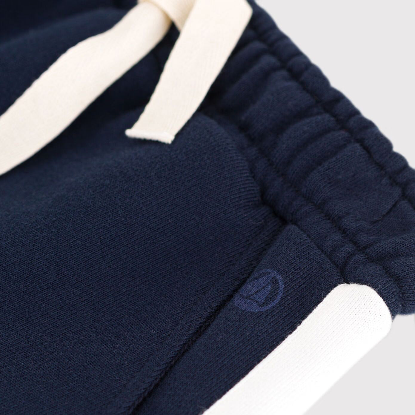 Boys Navy Cotton Shorts