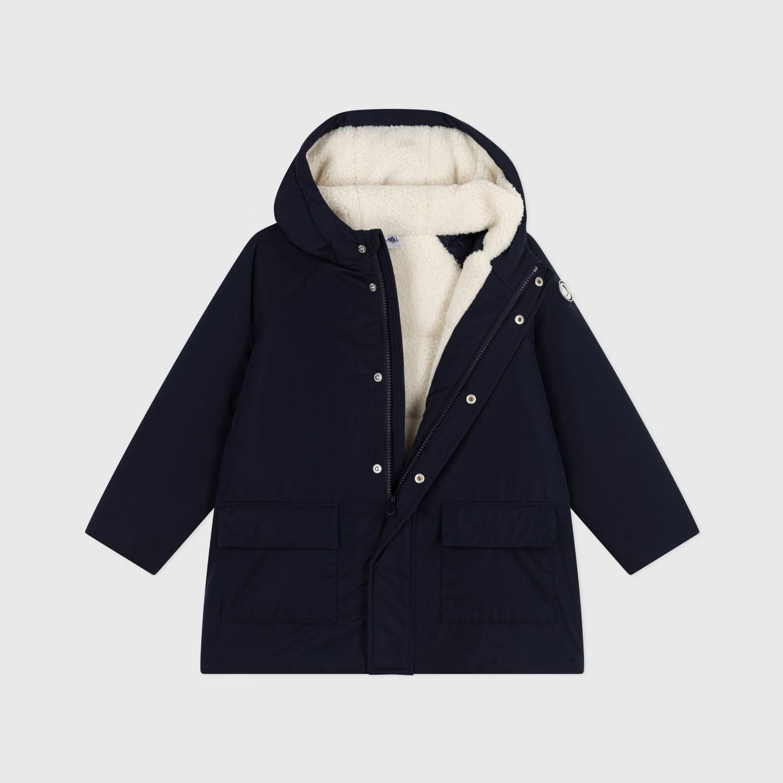 Boys Navy Coat