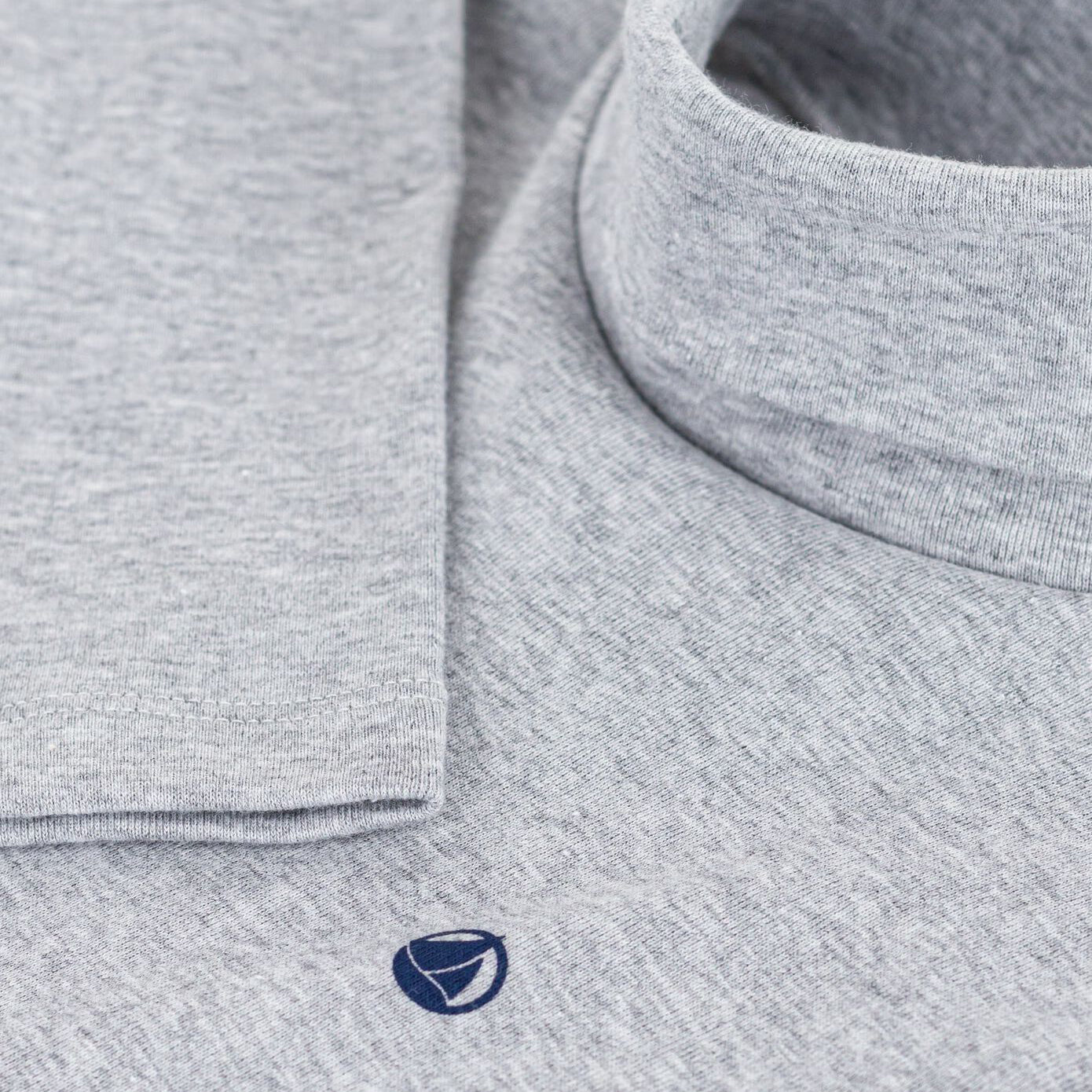 Boys Grey Cotton Top