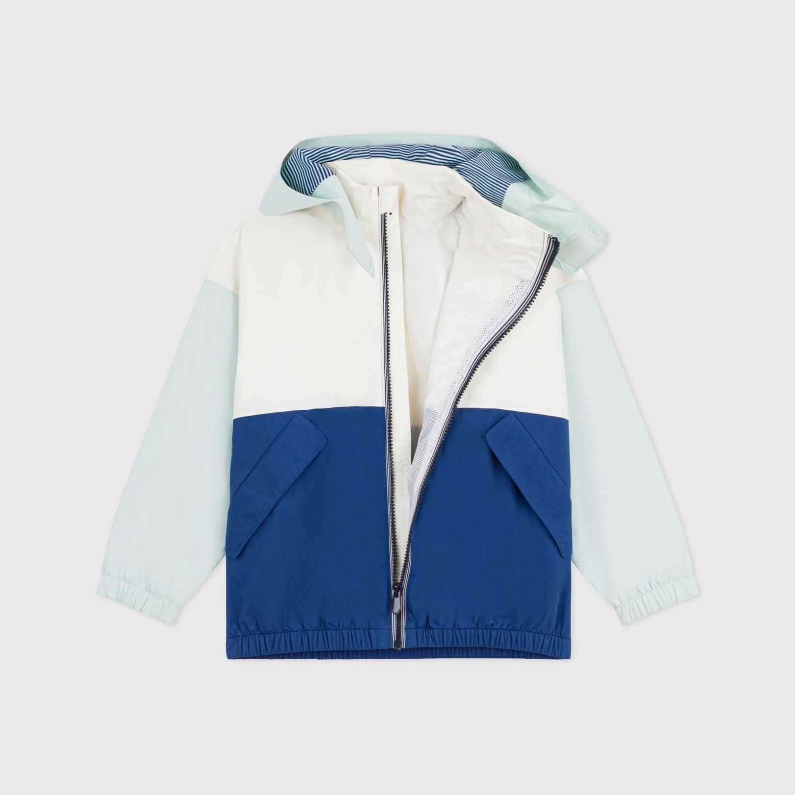 Boys Blue Zip-Up Jacket