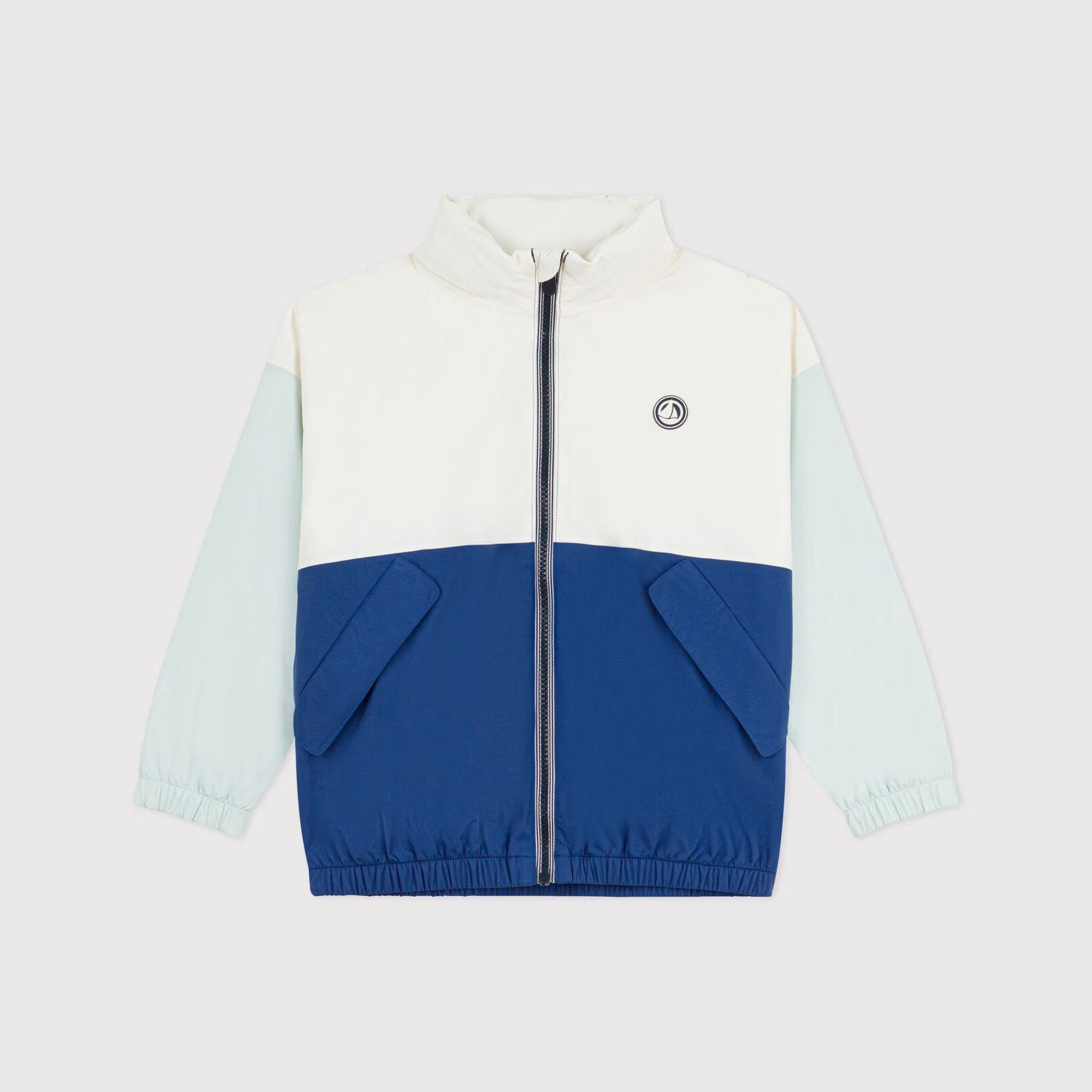 Boys Blue Zip-Up Jacket